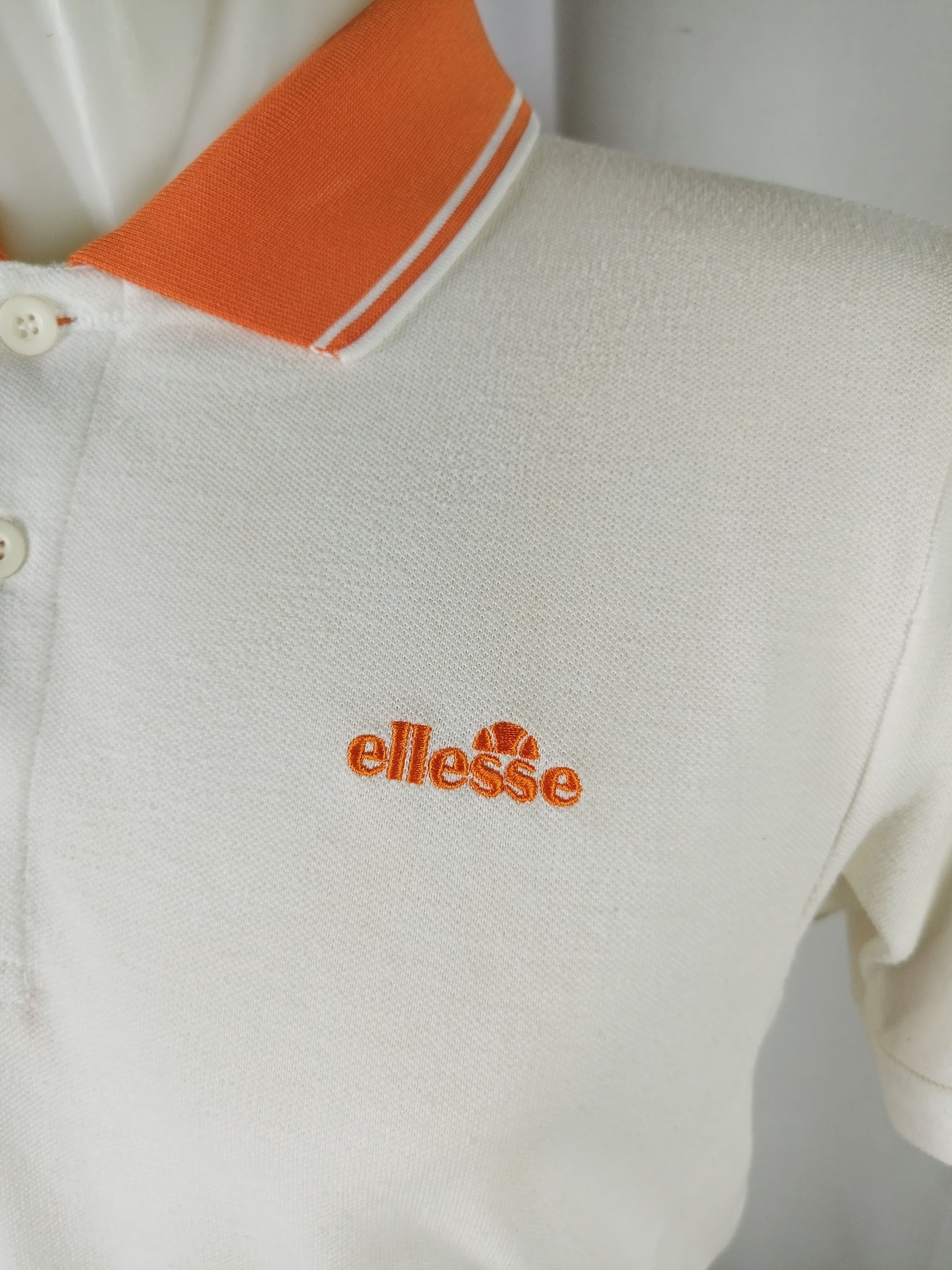 Ellesse × Vintage Vintage Elesse Casual Logo Polo Tee Size US XL / EU 56 / 4 - 3 Thumbnail