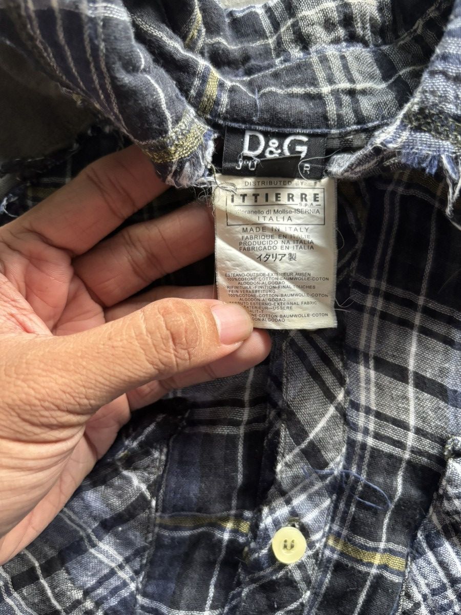 Dolce & Gabbana vintage dolce gabbana flannel patchwork distressed style Size US M / EU 48-50 / 2 - 4 Thumbnail