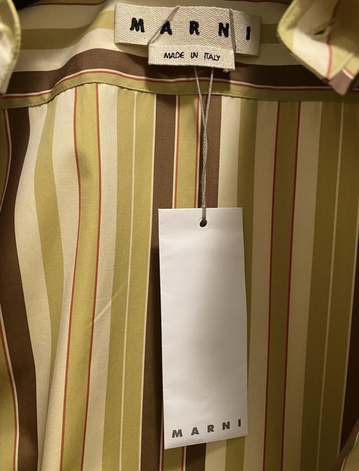 Marni Marni Stripe Shirt Size S/46 Size US S / EU 44-46 / 1 - 4 Thumbnail