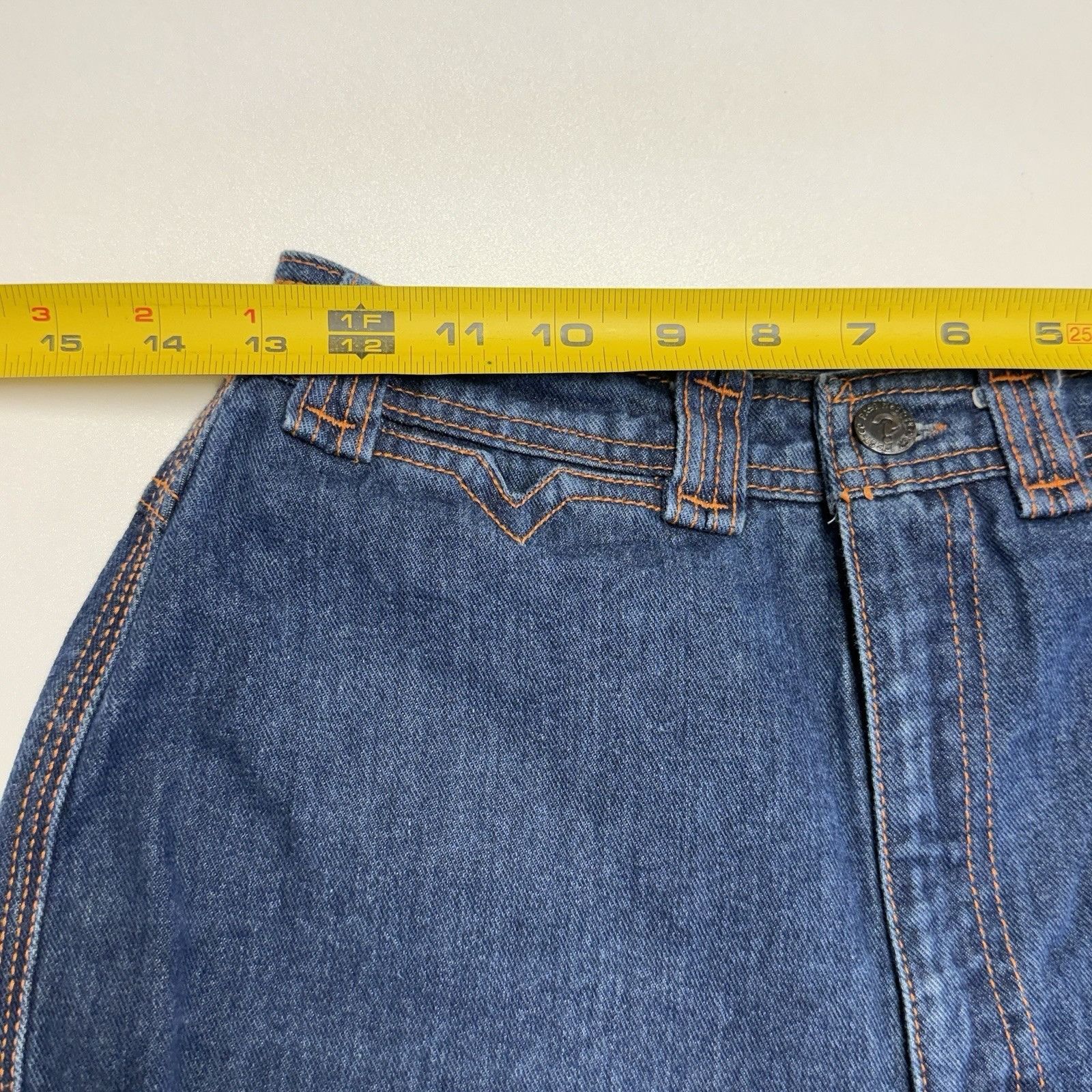 Vintage Vintage N'est Ce Pas Jeans Womens SIze 11/12 Blue Cropped In Size 34" / US 12 / IT 48 - 9 Thumbnail