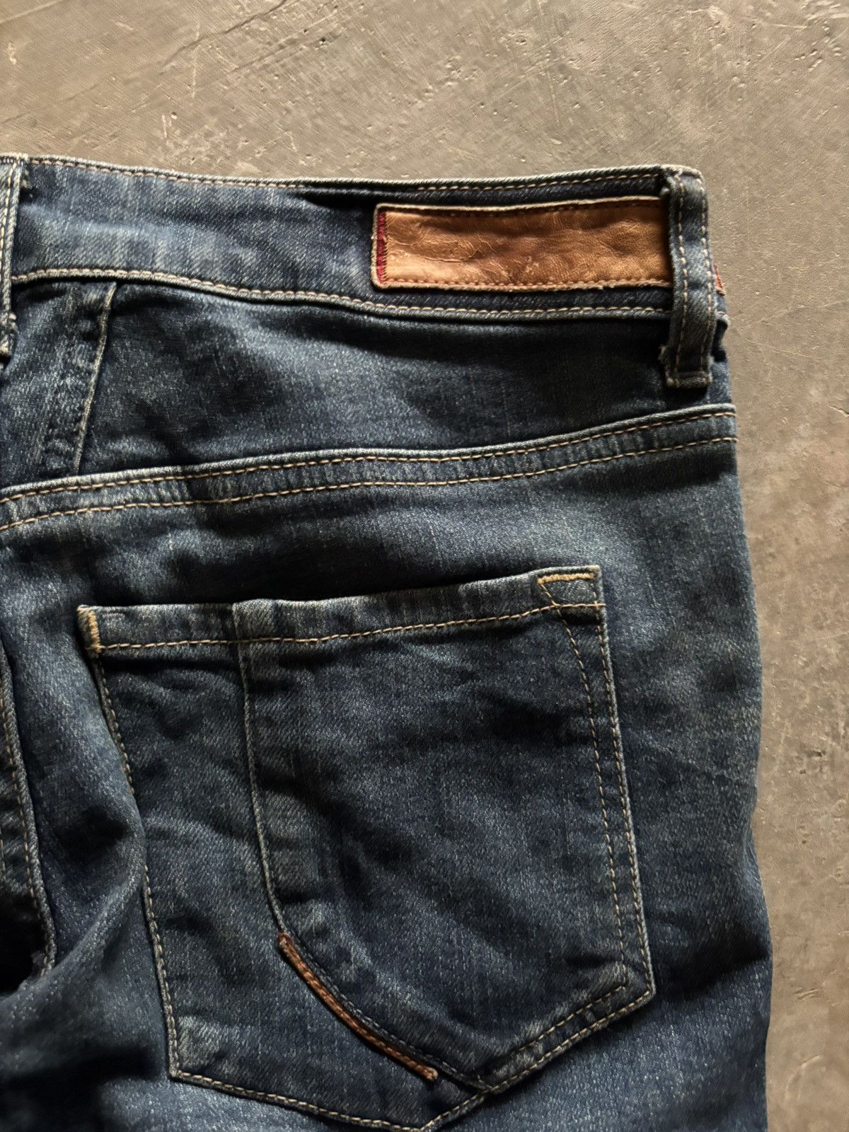 Marithe + Francois Girbaud RARE MFG marithe francois girbaud skinny slim easy foldable Size 29" - 16 Thumbnail