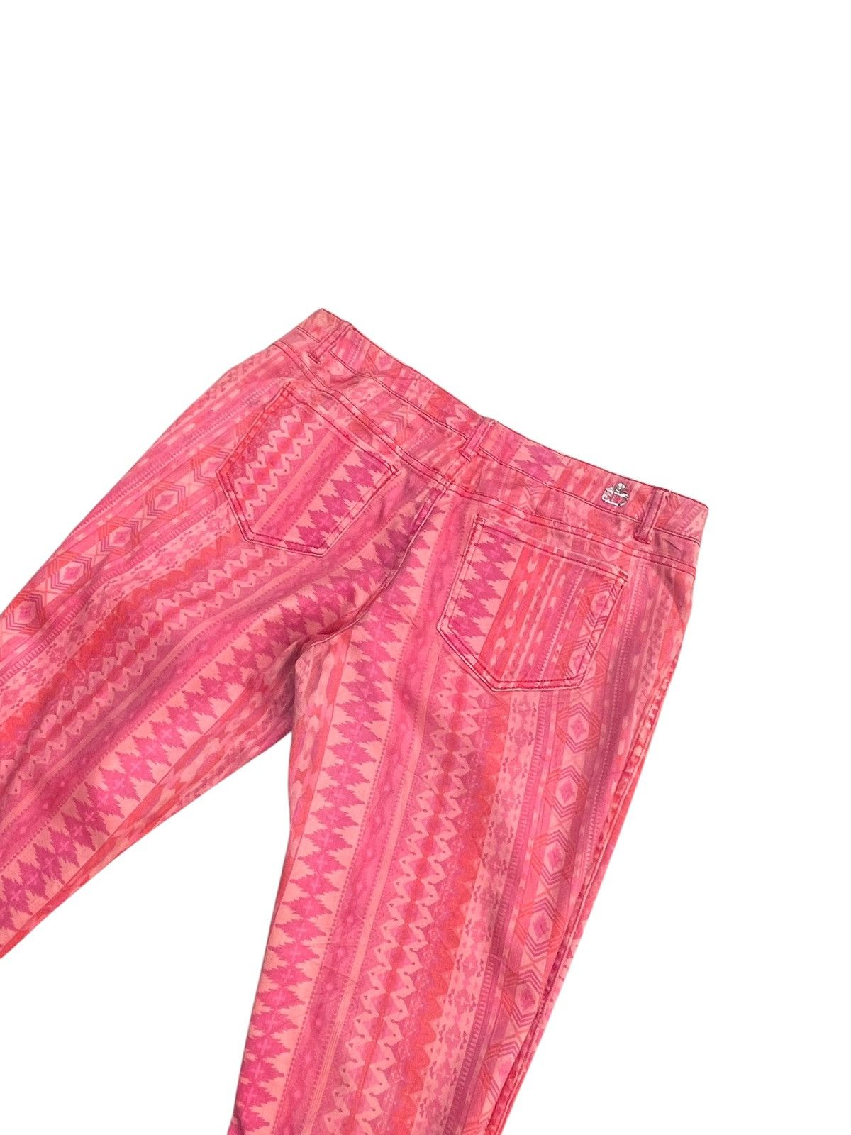 Japanese Brand Flip side Reverseable AOP Jeans Size 36" / US 14 / IT 50 - 15 Thumbnail
