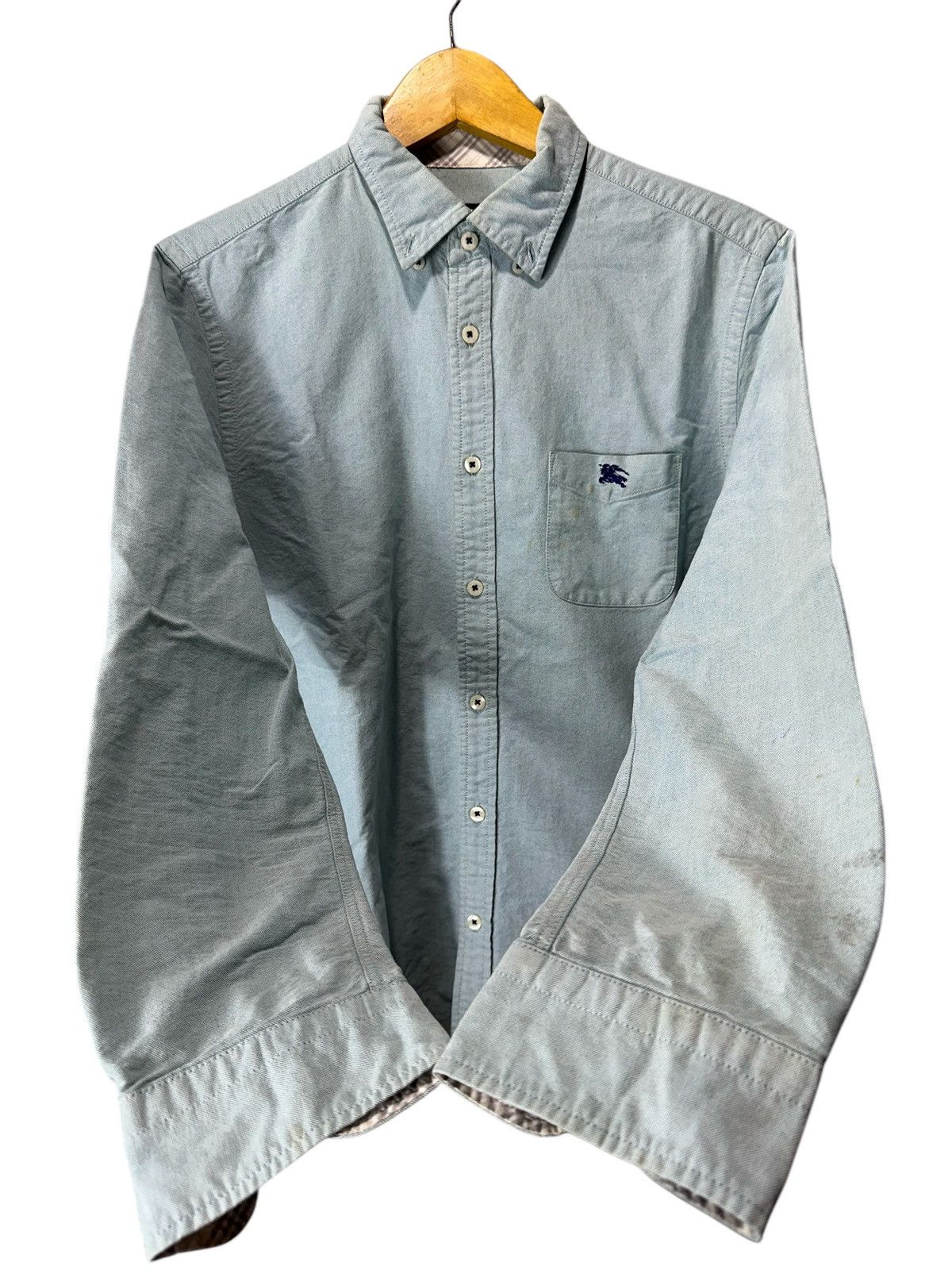 Burberry Vintage Burberry Black Label Shirt Western Button Size US M / EU 48-50 / 2 - 5 Thumbnail