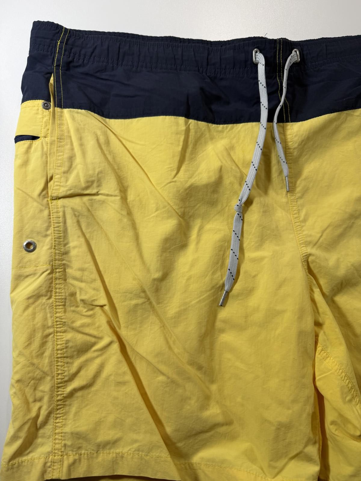 Nautica Nautica Men's Yellow and Navy Swim Shorts M Size US 32 / EU 48 - 3 Thumbnail