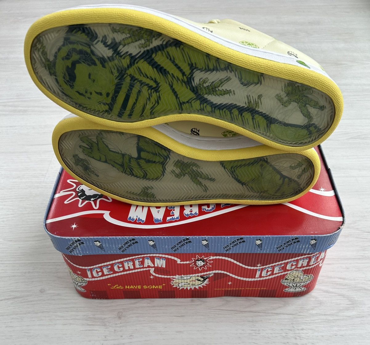 Icecream RARE OG REEBOK X BBC/ICE CREAM BOUTIQUE SNEAKER Size US 9 / EU 42 - 9 Thumbnail