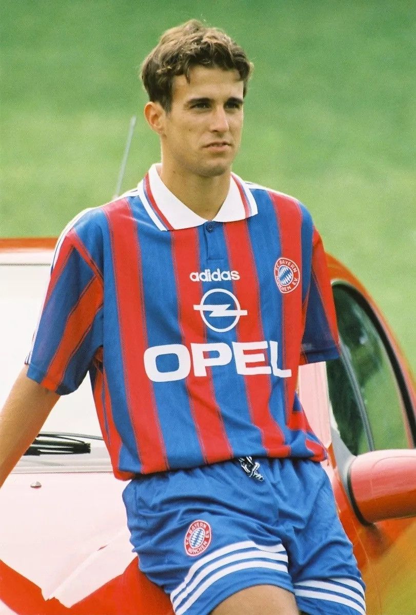 Vintage 1995-97 Bayern Munich Replica Home Shirt Scholl #7 - 9/10 Size US XL / EU 56 / 4 - 11 Thumbnail