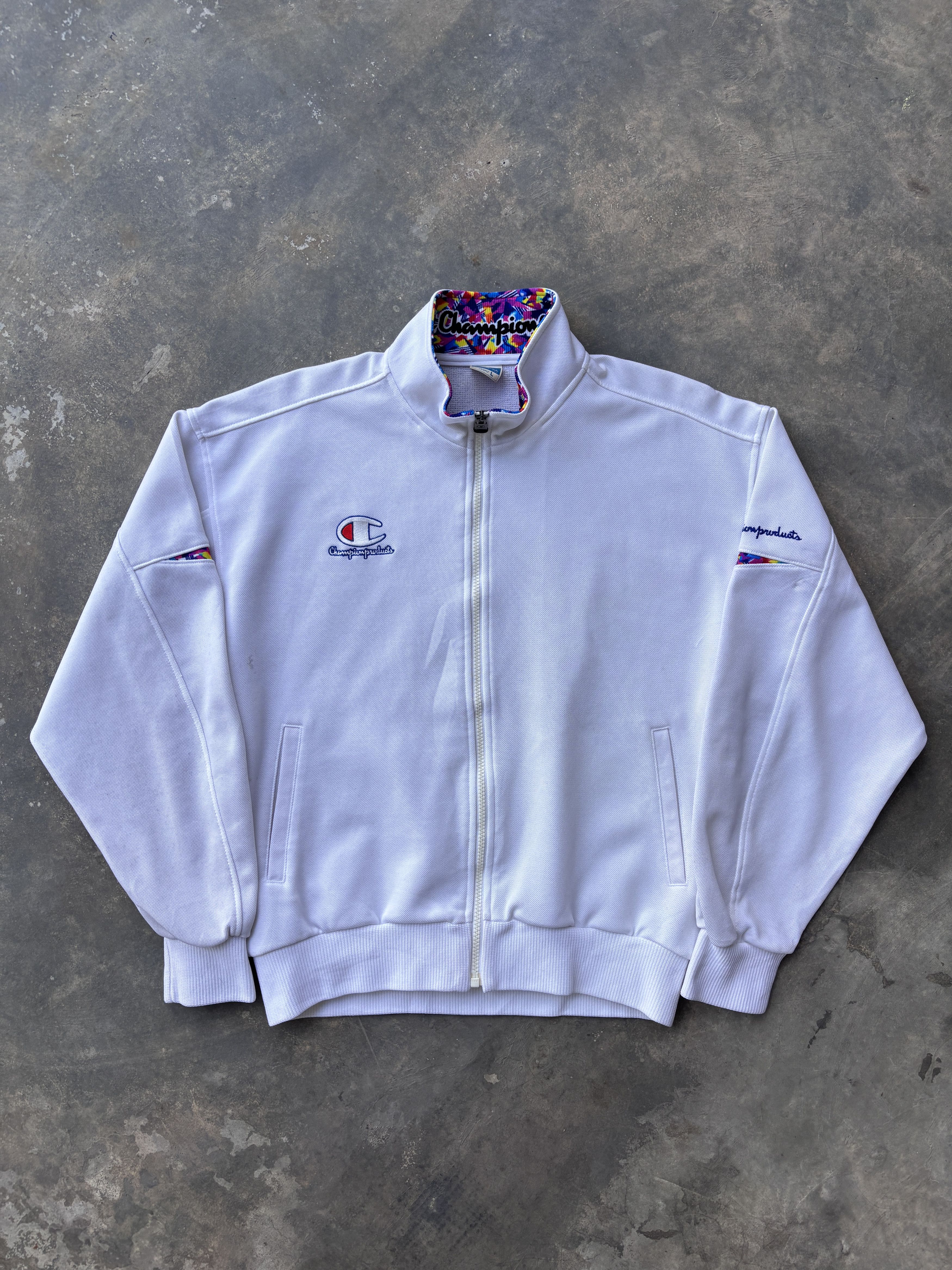Champion Champion White Rare Vintage Jacket Size US M / EU 48-50 / 2 - 1 Thumbnail