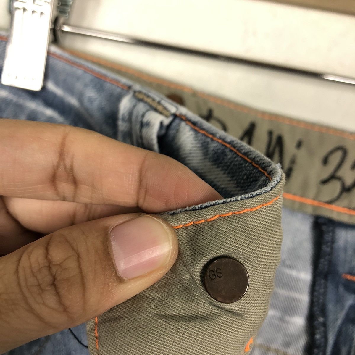 Hysteric Glamour 🔥Mini Skirt Denim G-Star Raw Japan Distressed Design Size 26" / US 2 / IT 38 - 11 Thumbnail