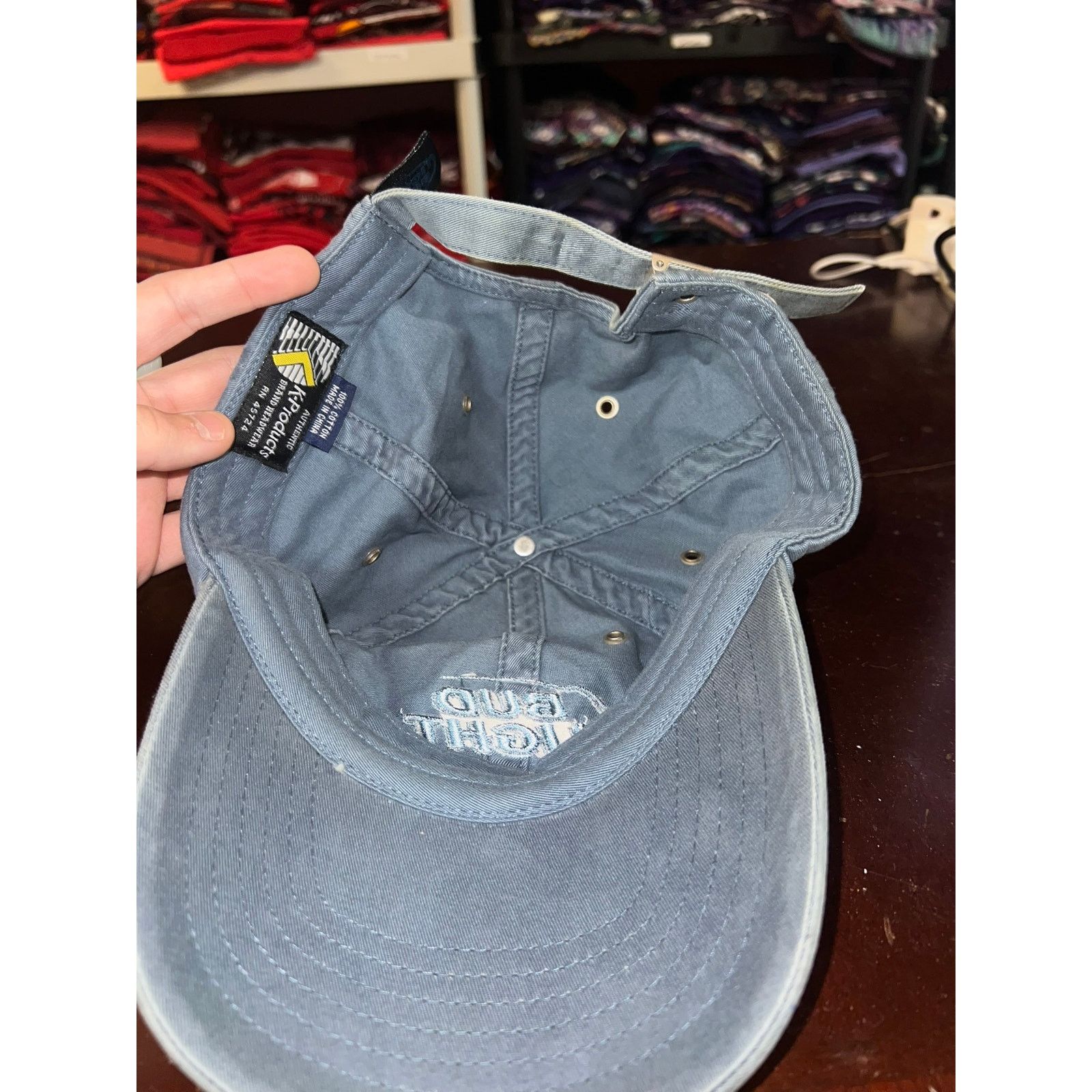 Big Bud Press Bud Light Hat Blue Alcohol Cap Headwear Beer Size ONE SIZE - 6 Thumbnail