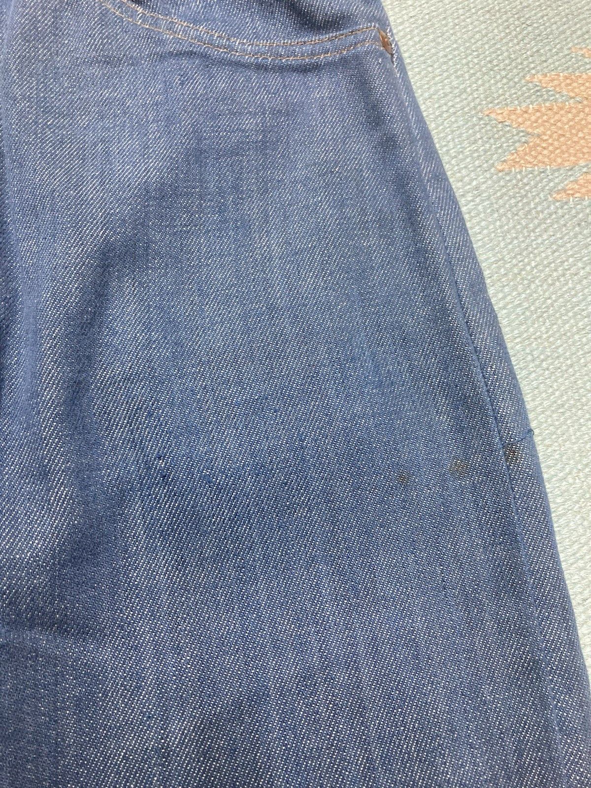 Vintage 70s denim jeans Ranchcraft JCPenney dark straight leg 28x28 Size US 28 / EU 44 - 5 Thumbnail