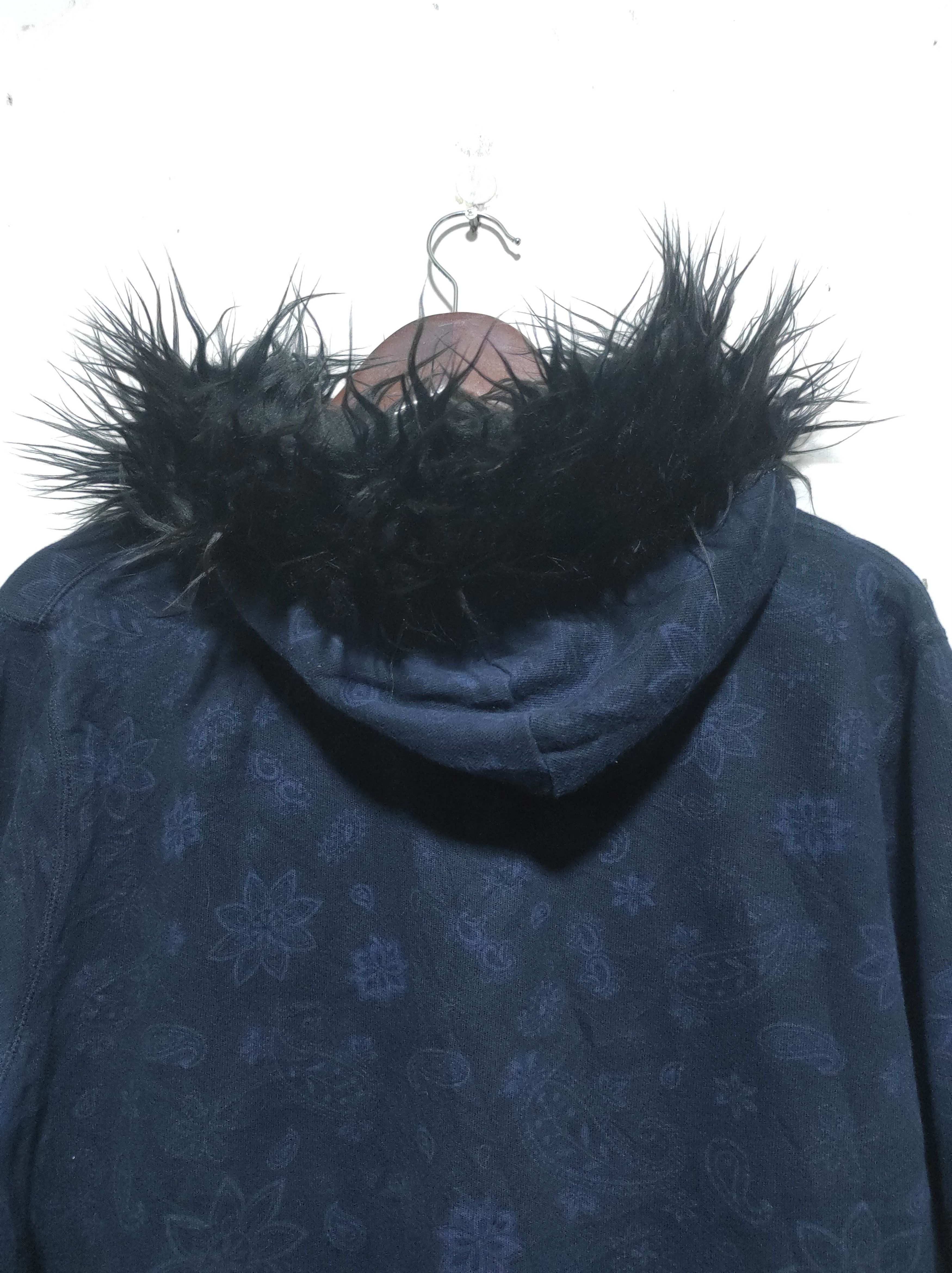 Hysteric Glamour Back Number fullprint Zip Fur Hoodie IfSixWasNine LGB style Size US L / EU 52-54 / 3 - 11 Thumbnail