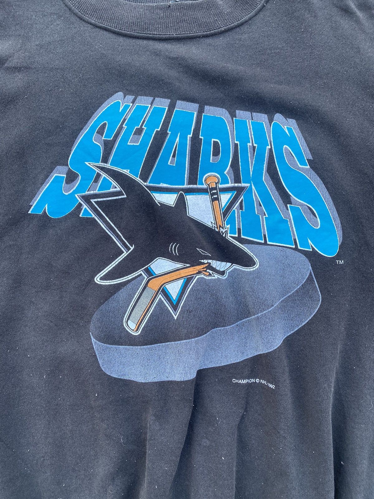 Champion × NHL × Vintage Vintage sweatshirt champion Size US XL / EU 56 / 4 - 4 Thumbnail