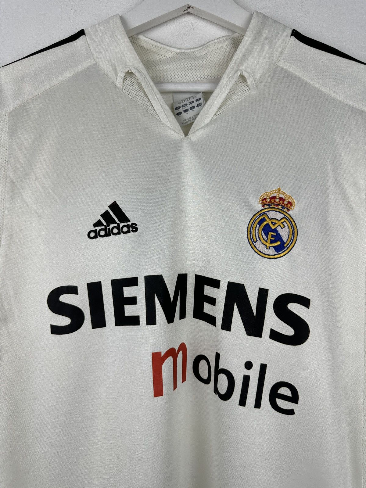 Adidas #19 Cassano Real Madrid 2004 Soccer Jersey Football Shirt Size US M / EU 48-50 / 2 - 5 Thumbnail