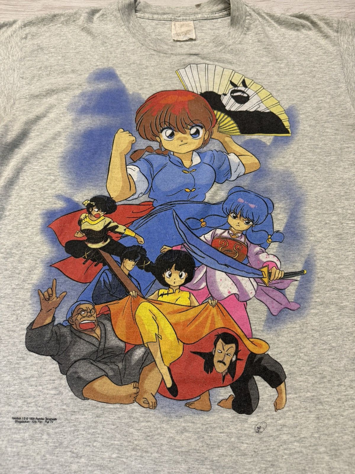 Other 1998 Vintage Ranma 1/2 Rumiko Takhashi Anime Tee Size US M / EU 48-50 / 2 - 3 Thumbnail