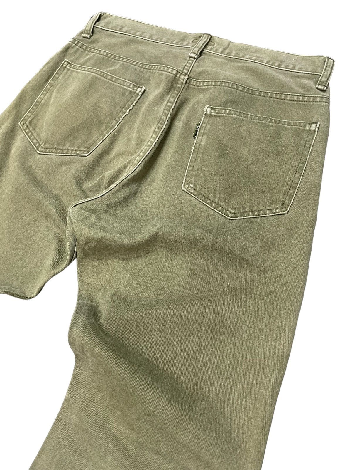 Kapital × Kapital Kountry Vintage Kapital CBD Hemp Green Faded Wash Pants Size US 29 - 8 Thumbnail