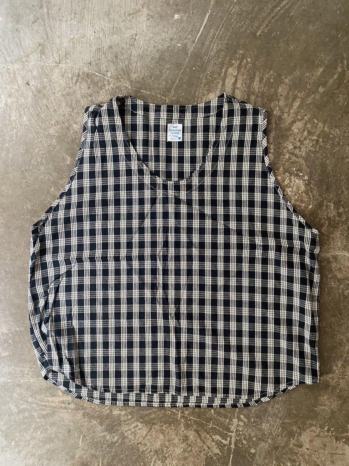 Porter Classic Porter Classic Hawaiian Denim Pullover Vest Kapital Sacai Size US XL / EU 56 / 4 - 1 Thumbnail
