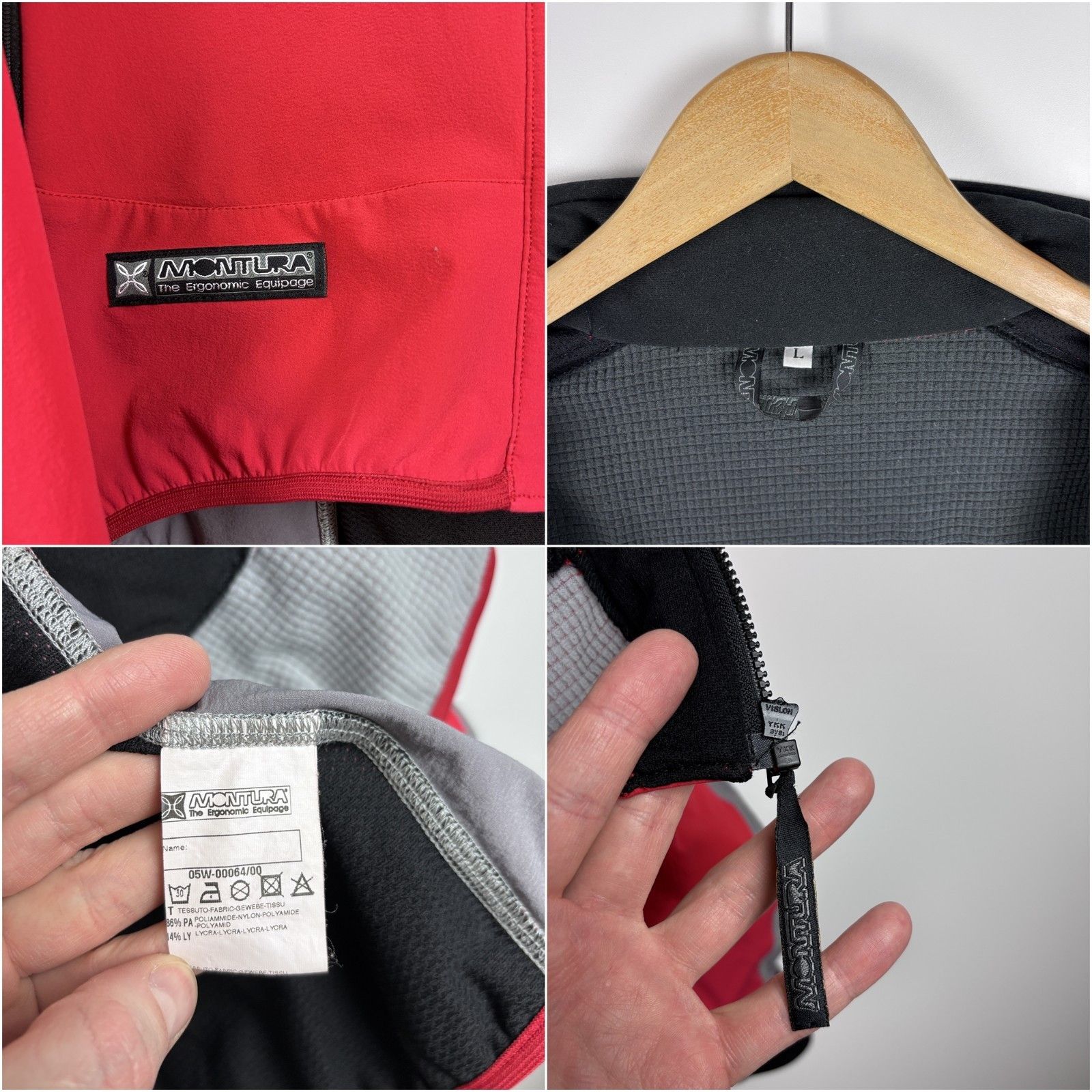 Other Vintage Montura Ergonomic Softshell Cycling Jacket Mens L Size US L / EU 52-54 / 3 - 10 Thumbnail