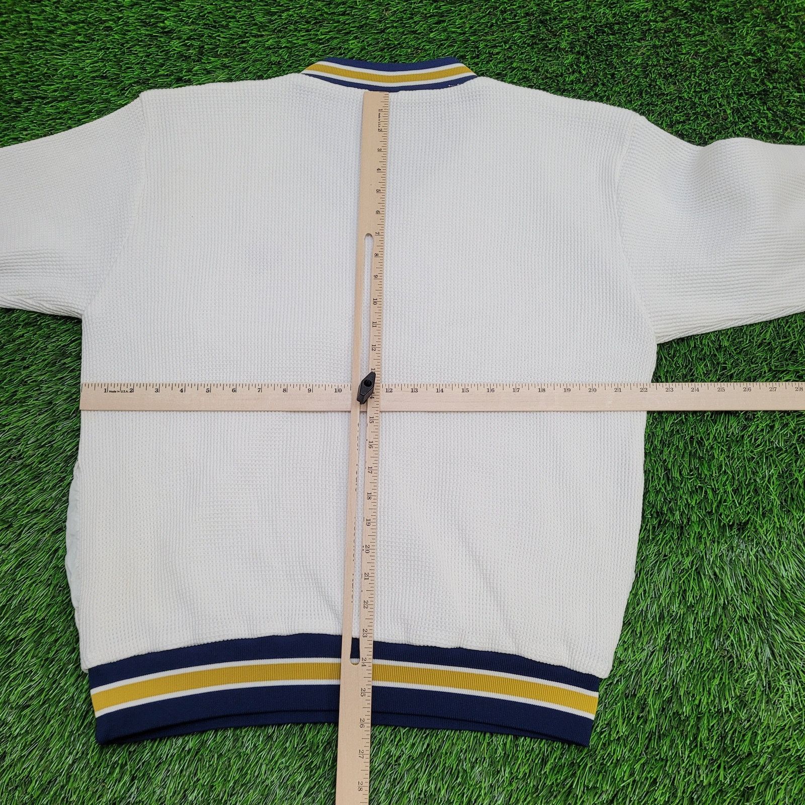 Russell Athletic Vintage 80s Russell Athletic Sweatshirt Women L 22x26 Waffle Size L / US 10 / IT 46 - 6 Thumbnail