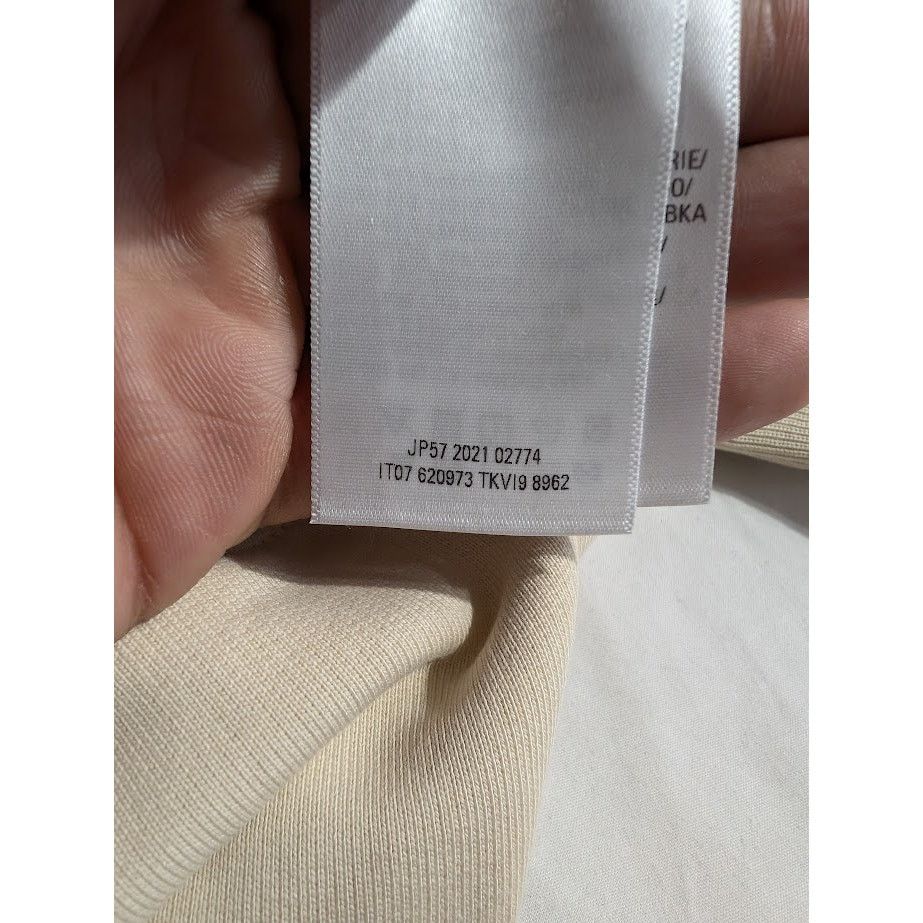 Balenciaga o1rshd1 Hoodie Embroider Pol Bouclette in Cream/Black/Blue Size US S / EU 44-46 / 1 - 15 Thumbnail