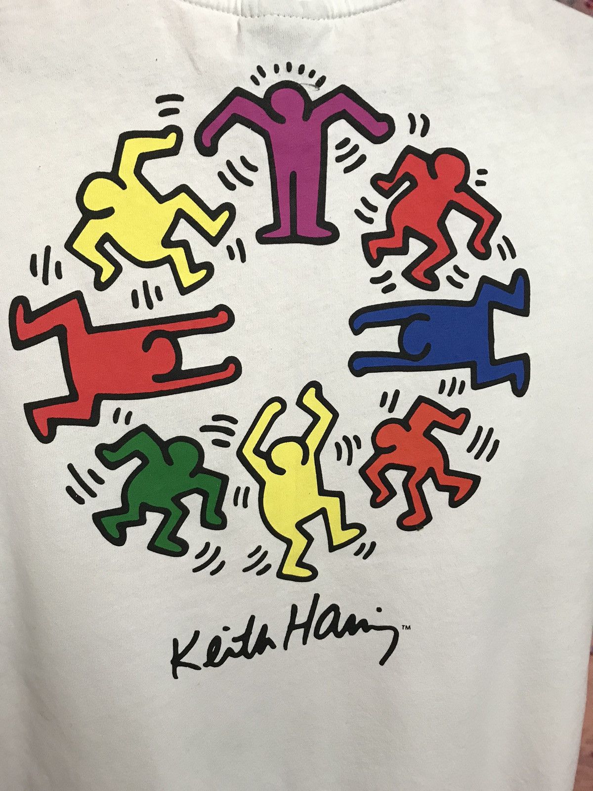 Keith Haring Keith Haring streetwear art tee Size US M / EU 48-50 / 2 - 3 Thumbnail