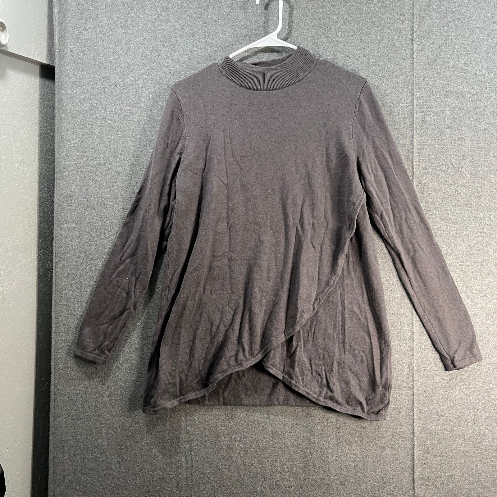 Other Studio Park x Jayne Brown Crossover Tunic Sweater Charcoal Size M / US 6-8 / IT 42-44 - 1 Thumbnail