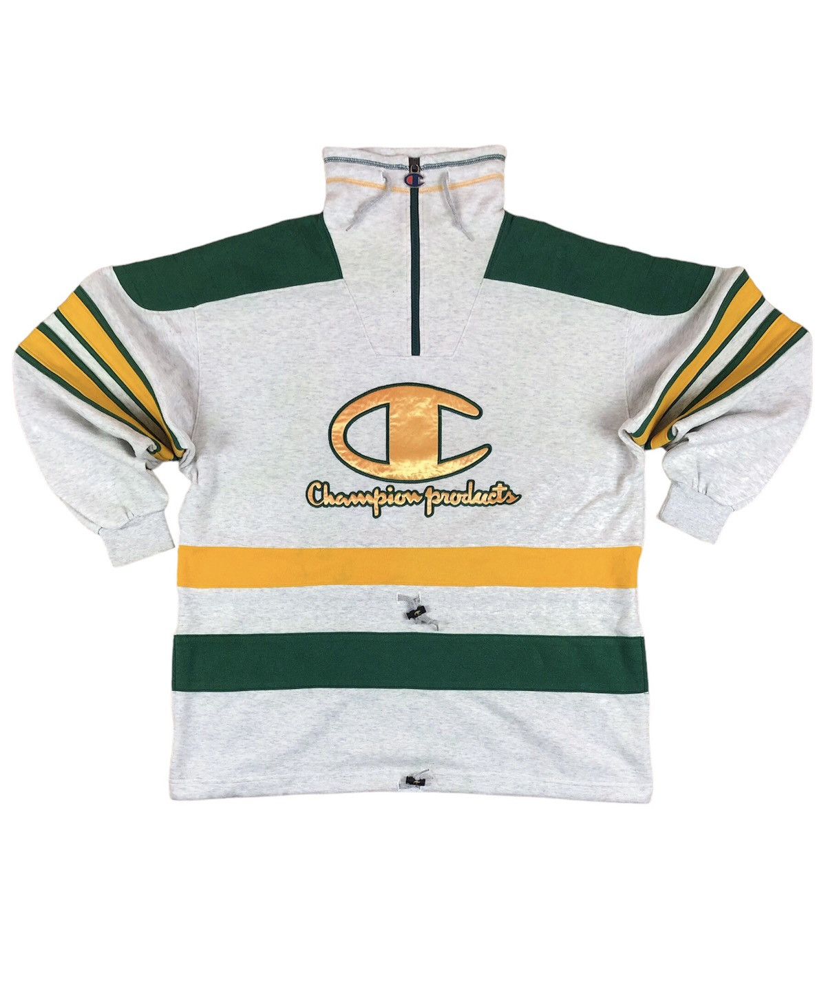 Champion × Vintage Vintge Champion Big Logo & Patchwork Design Size US L / EU 52-54 / 3 - 1 Thumbnail