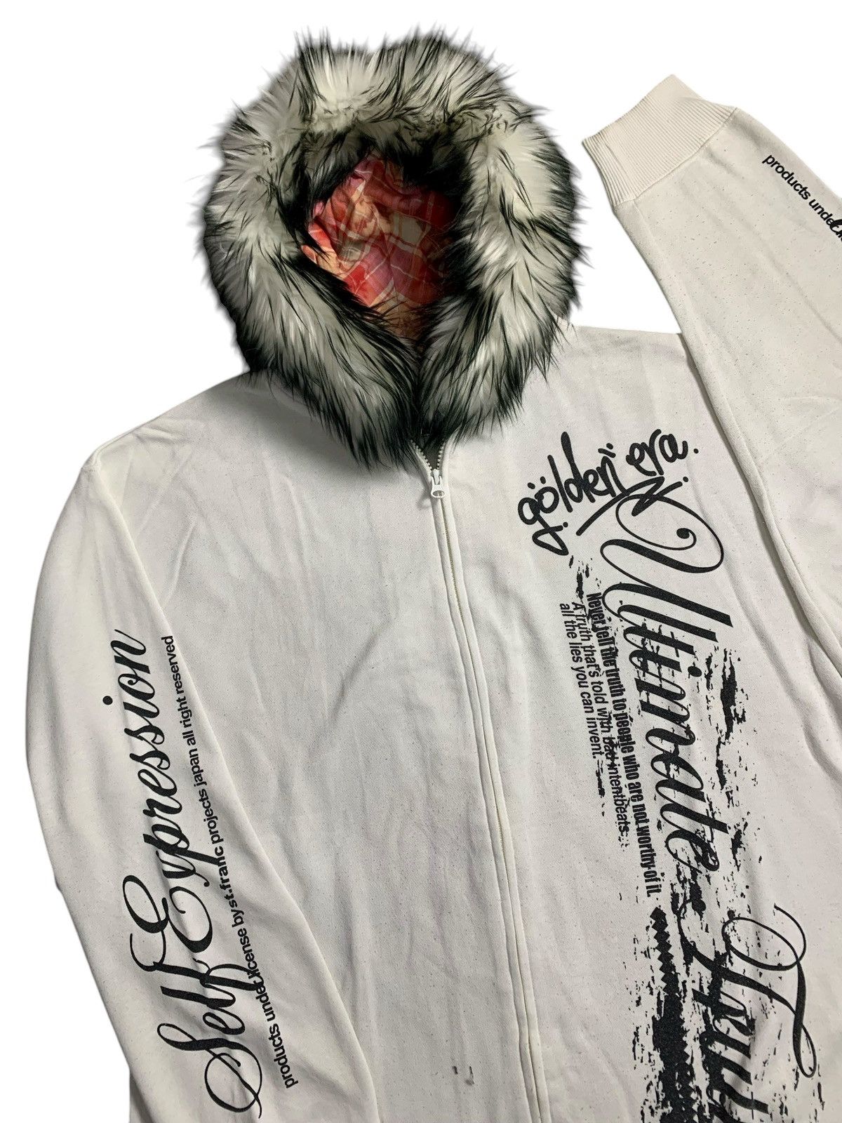 Beauty Beast ST FRANC FUR ZIP HOODIE POEM IFSIXWASNINE LGB JAPAN STYLE Size US XXL / EU 58 / 5 - 3 Thumbnail