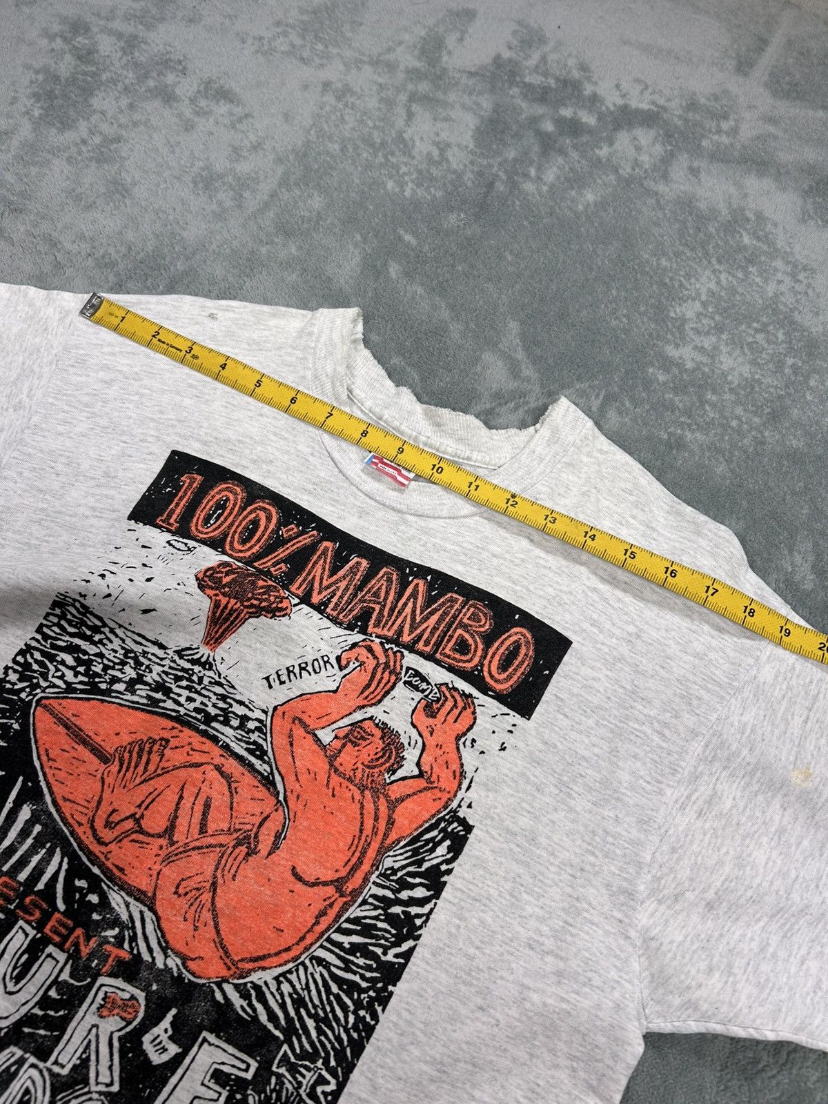 Mambo Vintage 90’s Mambo Terror /Surf/skate shirt Size US L / EU 52-54 / 3 - 10 Thumbnail