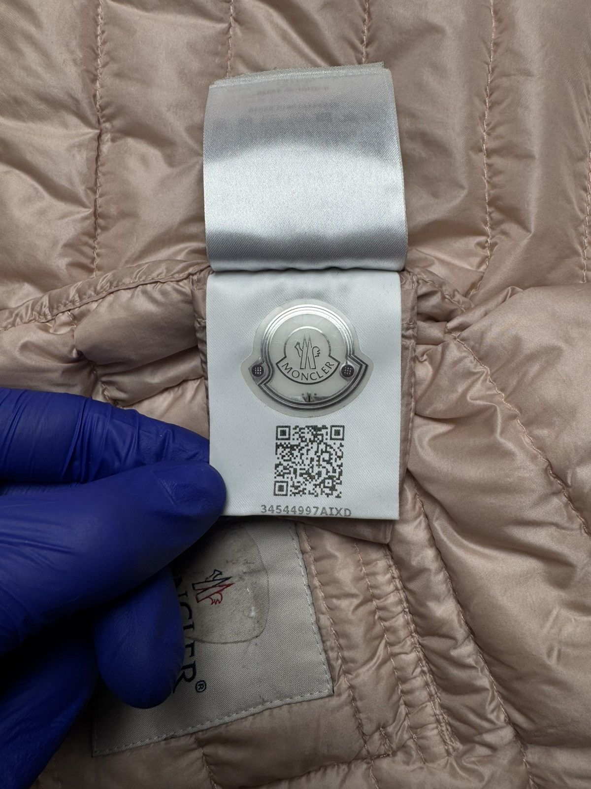 Moncler Authentic Moncler Kids Down Jacket – Beige – Size 6Y (115cm) Size XXS / US 00 / IT 34 - 9 Thumbnail