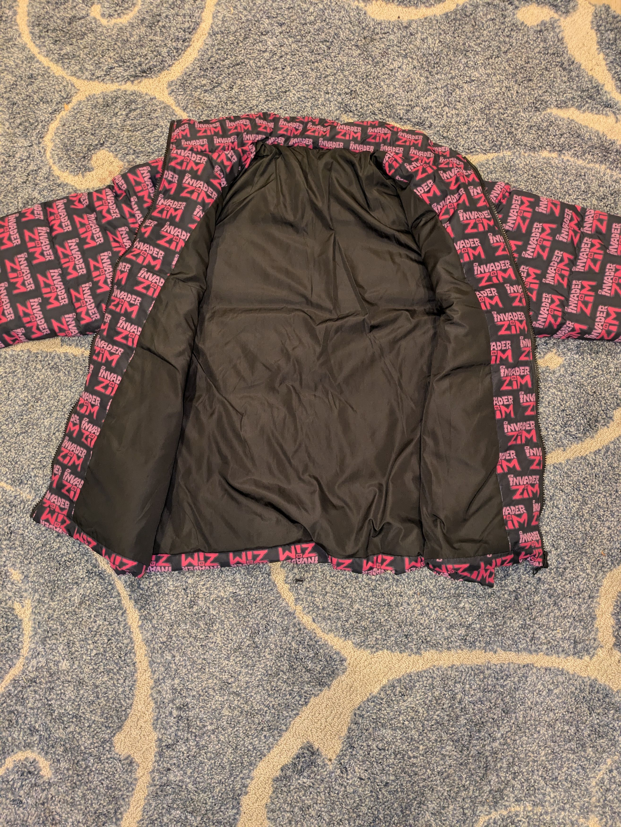 Nickelodeon Invader Zim Puffer Jacket Size US L / EU 52-54 / 3 - 7 Thumbnail