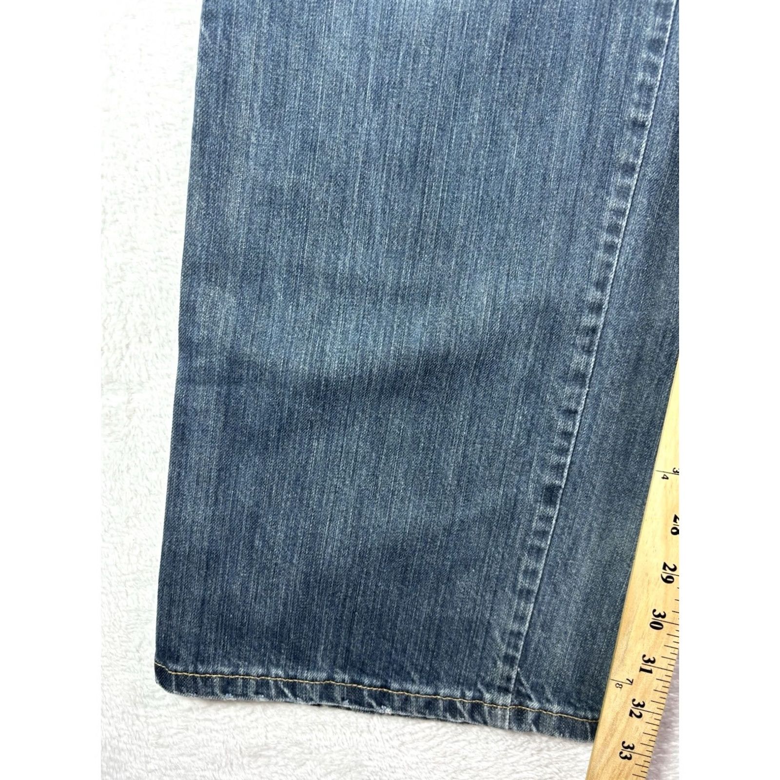 Wrangler Wrangler WRT20WB Jeans Men's 34x34 Blue Retro Western Cowboy Straight Slim Denim Size US 34 / EU 50 - 4 Thumbnail