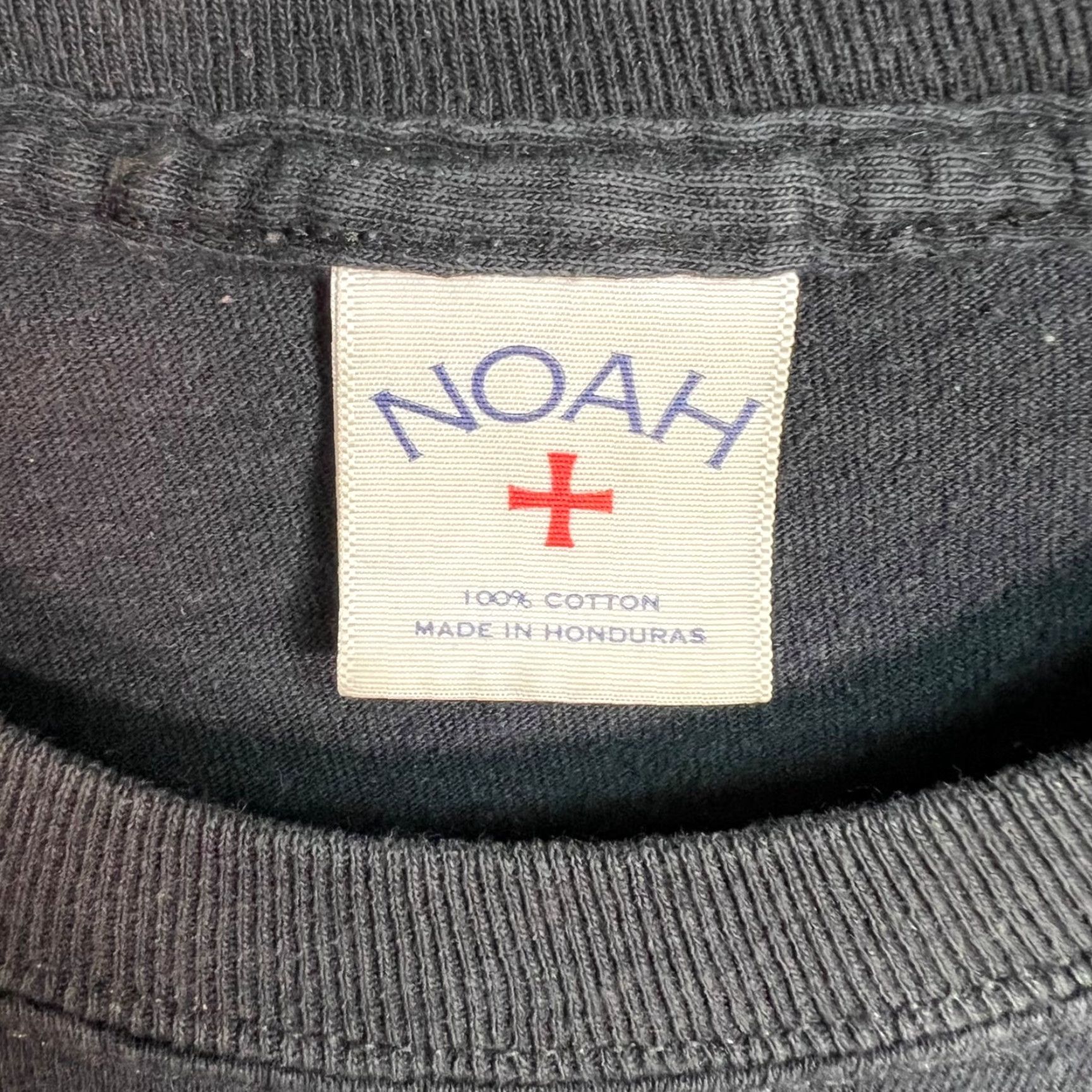 Noah NOAH Mens T-Shirt Adult Medium Black Cotton Diving Graphic Crew Neck Short Sleeve Shirt Size US M / EU 48-50 / 2 - 3 Thumbnail