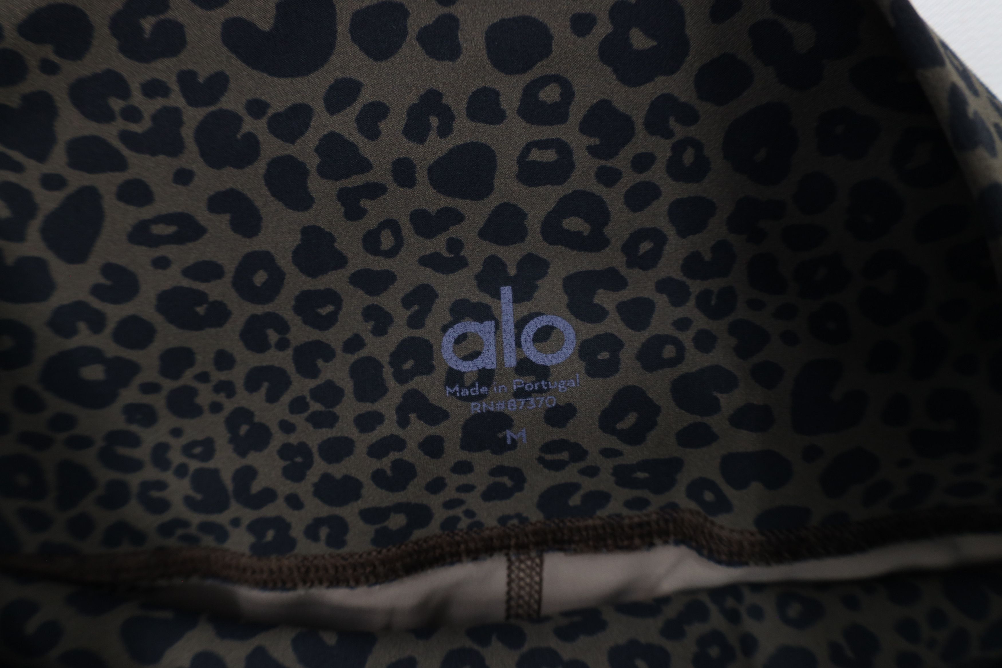 Alo × Vintage ALO Waist Vapor Leopard Print Leggings Pants Yoga Running Size 24" / US 00 / IT 34 - 6 Thumbnail
