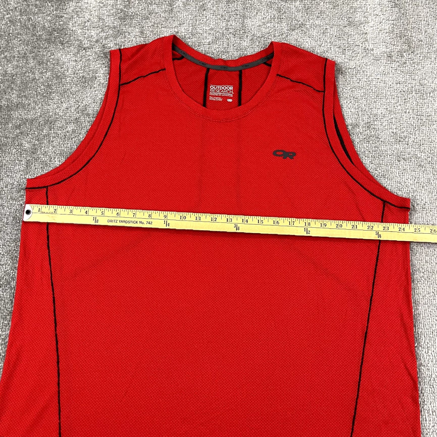 Outdoor Research OUTDOOR RESEARCH Shirt Mens 2XL XXL Red Tank Top Sleeveless Gauge Hiking Outdoor Size US XXL / EU 58 / 5 - 5 Thumbnail