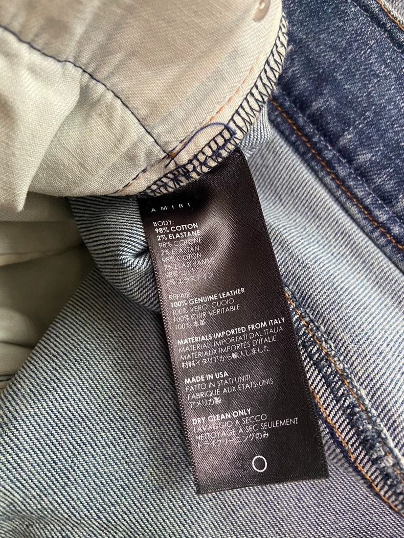 Amiri Amiri 15oz denim jeans Size US 30 / EU 46 - 6 Thumbnail