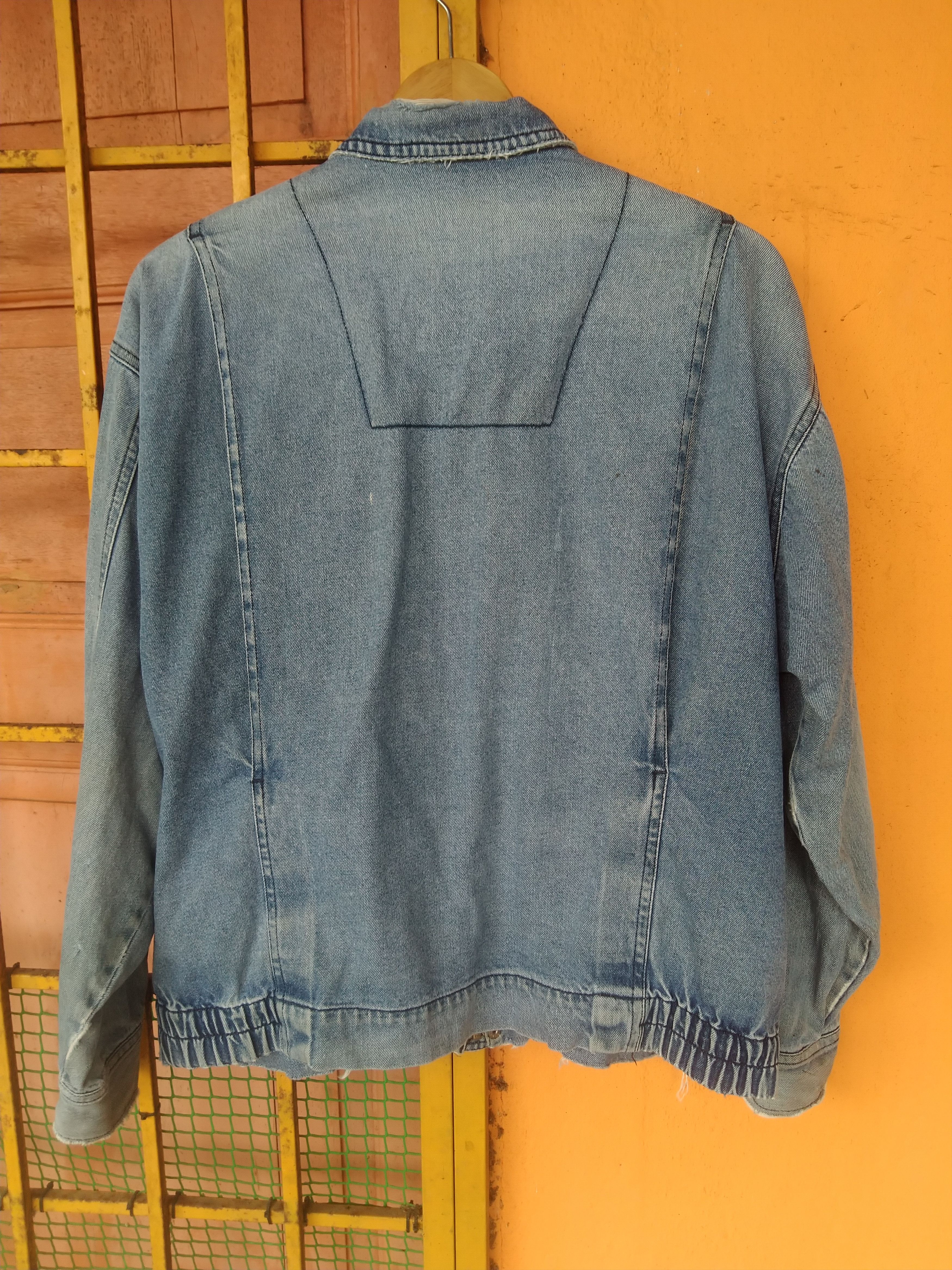 Japanese Brand × Vintage Even River Distressed Denim Jacket Size US L / EU 52-54 / 3 - 2 Thumbnail