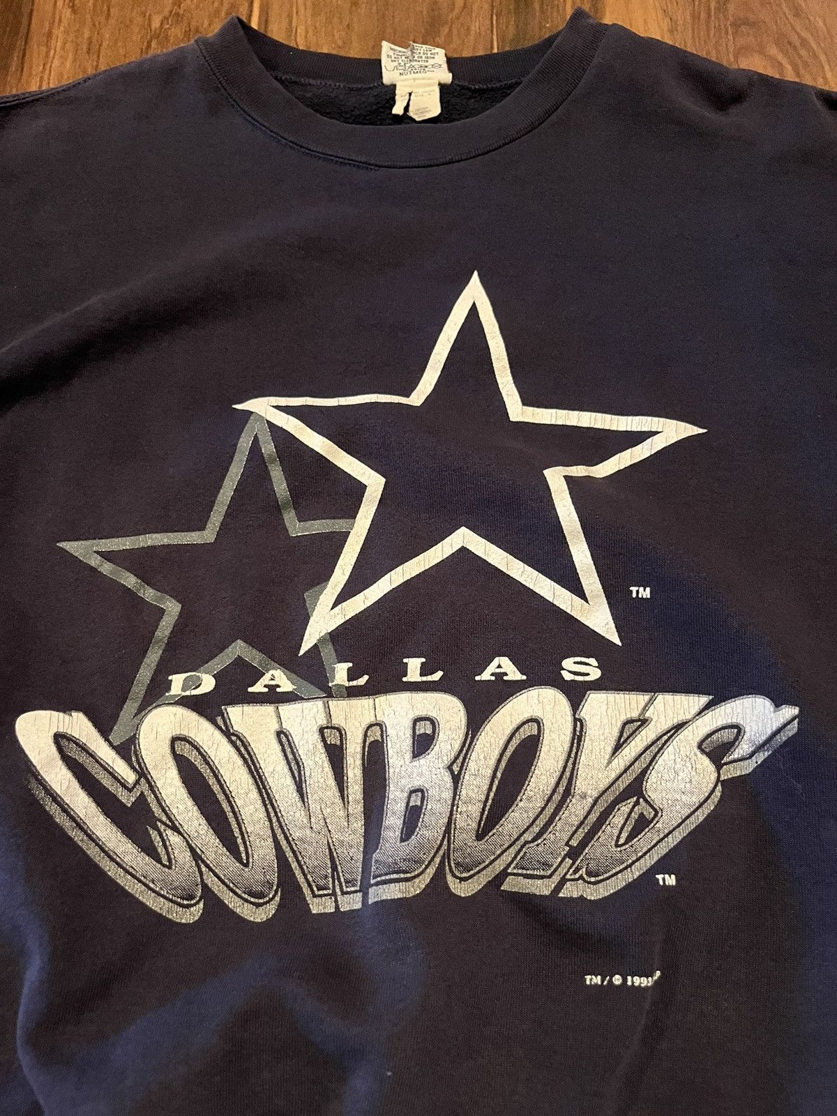 Nutmeg Vintage nfl sweatshirt Size US XL / EU 56 / 4 - 2 Thumbnail