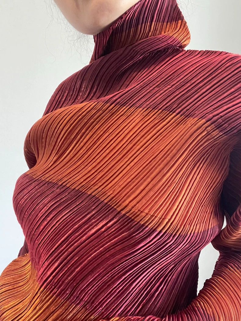 Issey Miyake Issey Miyake Main Line Pleated Top - dmc Size US M / EU 48-50 / 2 - 1 Thumbnail