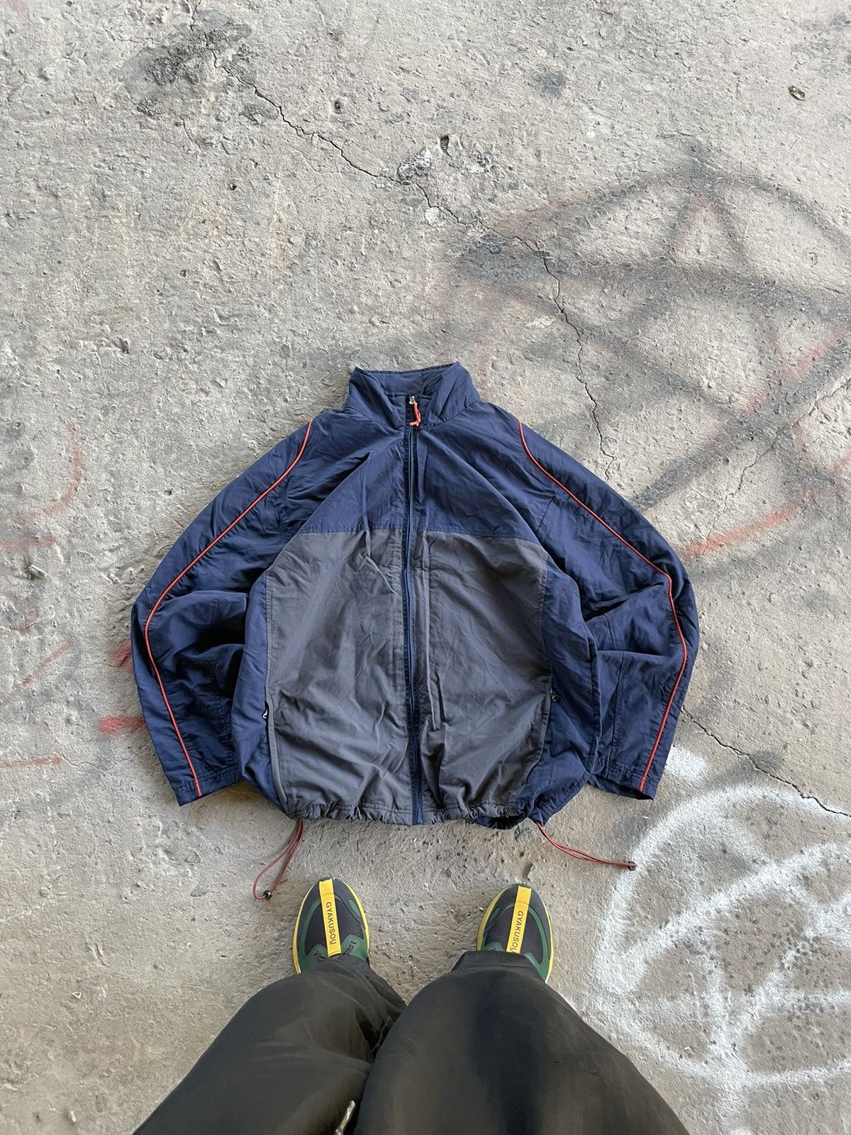 Nike × Vintage VINTAGE NIKE SOCCER TRACK JACKET Size US L / EU 52-54 / 3 - 1 Thumbnail