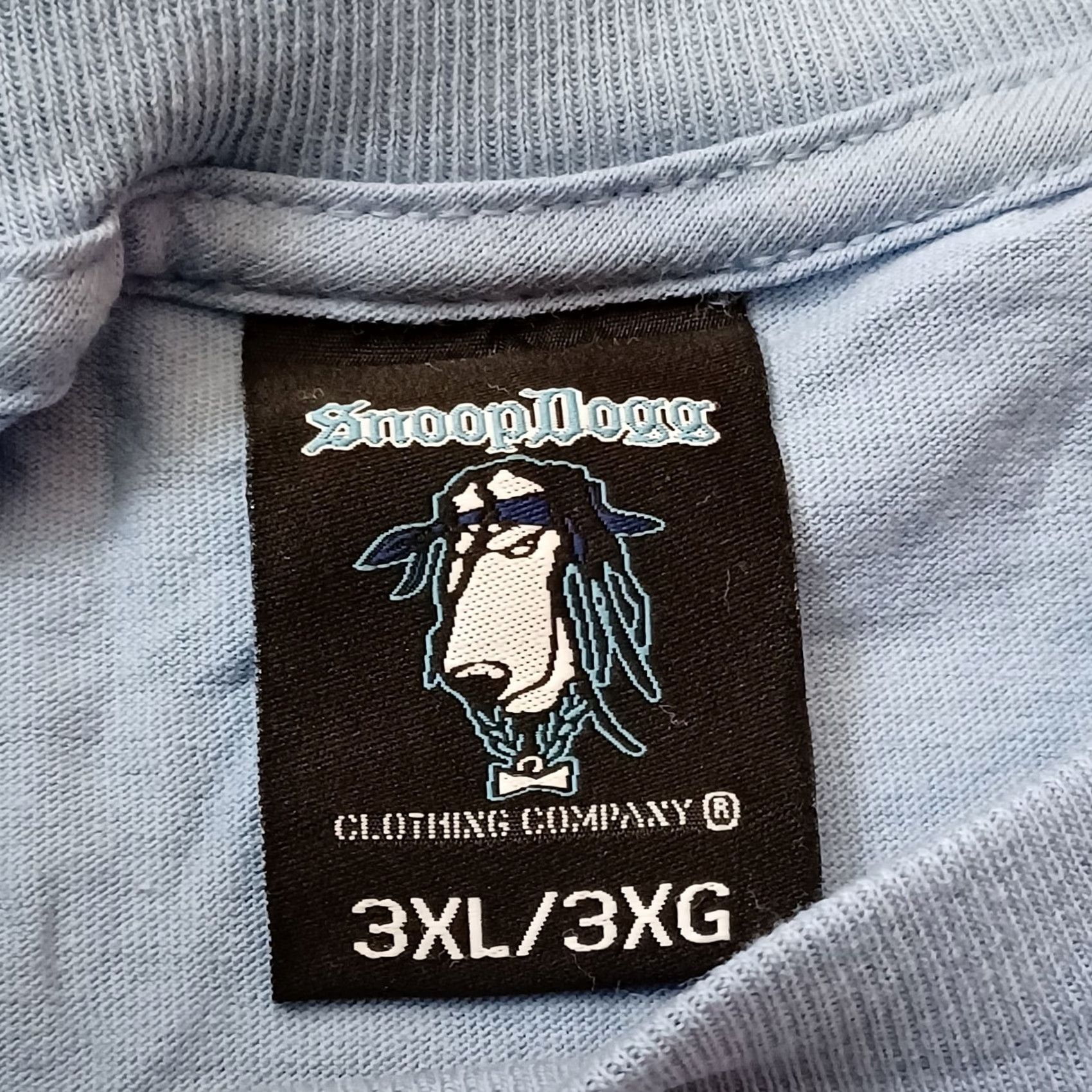 Vintage Snoop Dogg Shirt Mens 3XL Blue Doggy Style Logo Clothing Company Short Sleeve Shirt T-Shirt Logo Hip Hop Retro Men XL? Size US XXL / EU 58 / 5 - 2 Thumbnail