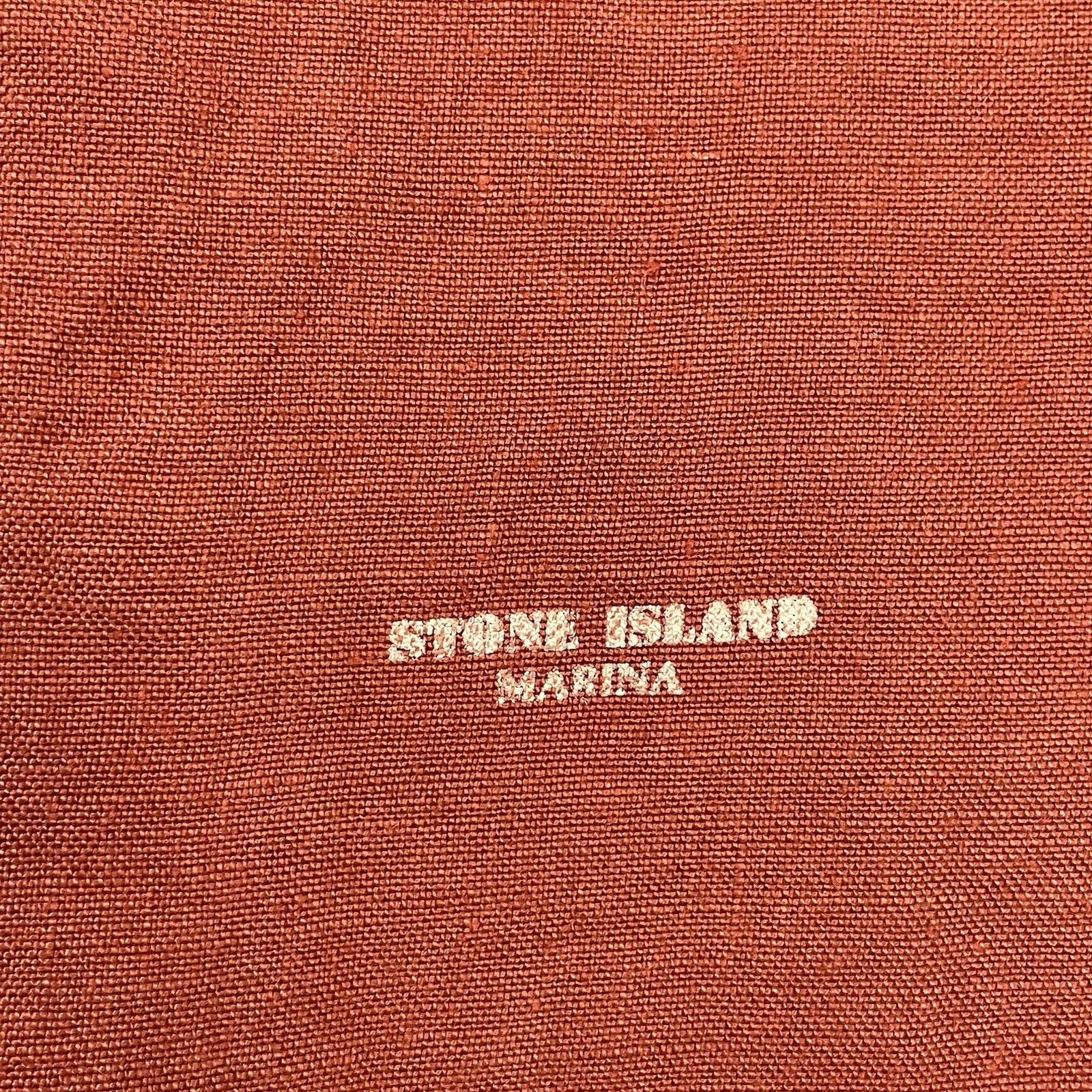 Stone Island Vintage Stone Island Marina Shirt Linen Short Sleeve Top S Size US S / EU 44-46 / 1 - 2 Thumbnail