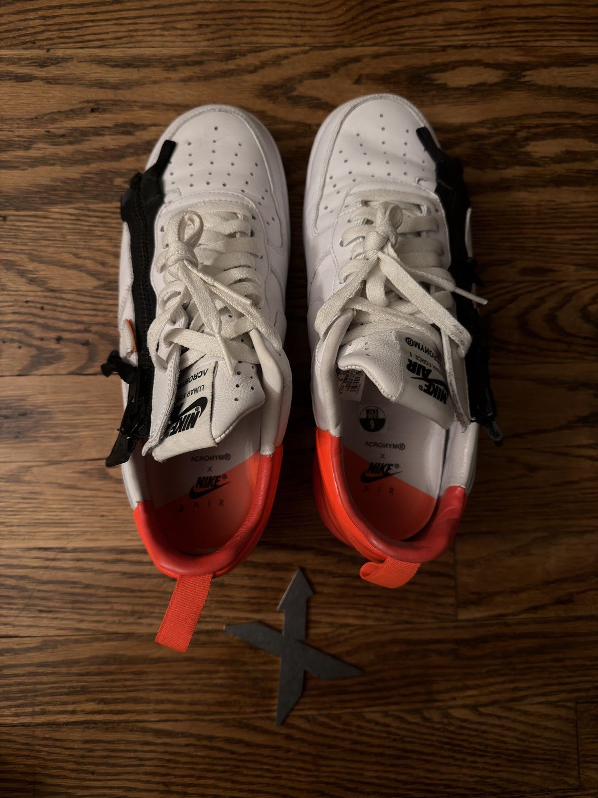 Acronym × Nike Acronym x Nike Crimson Lunar Force 1 Size US 9 / EU 42 - 2 Thumbnail