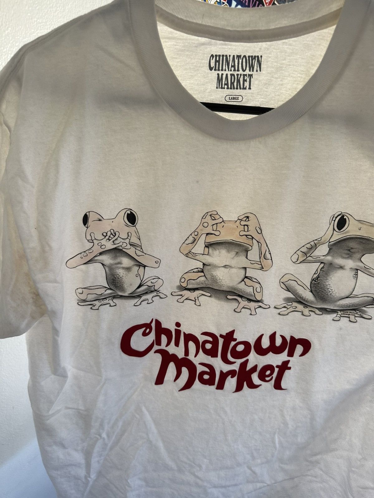 Market Chinatown Market Frogs tee Size US L / EU 52-54 / 3 - 6 Thumbnail