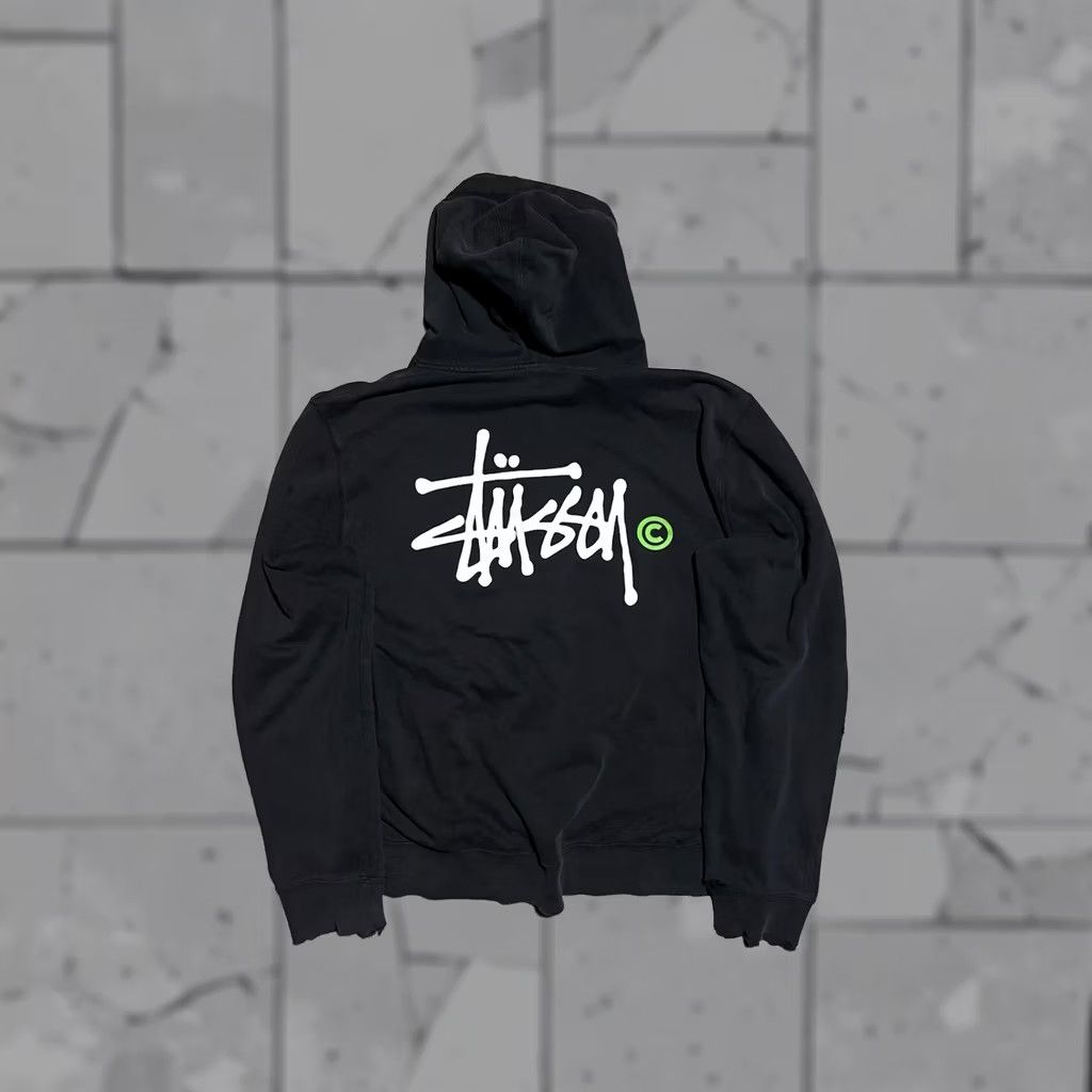 Stussy Stüssy Contrast Stitch Label Hoodie | Grailed