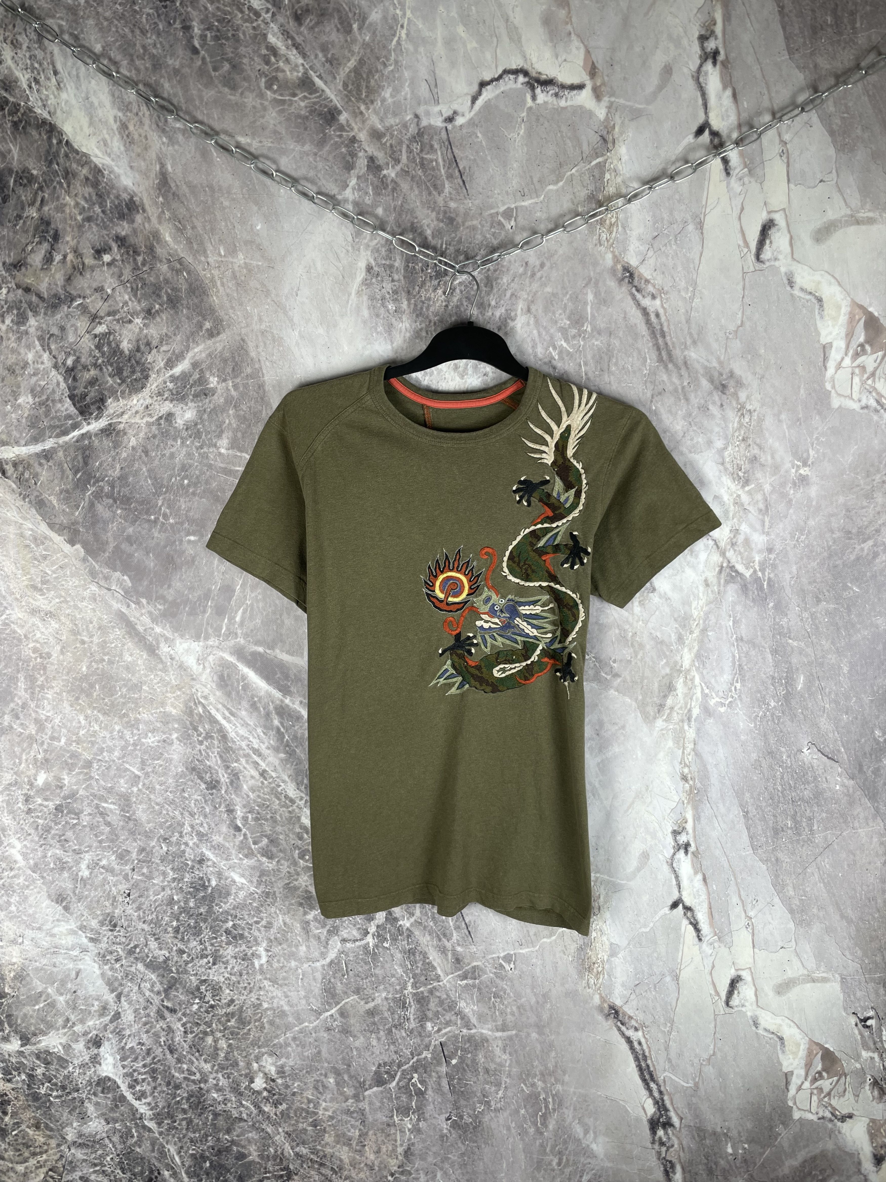 Maharishi Vintage Maharishi Tee Dragon Size US L / EU 52-54 / 3 - 1 Thumbnail
