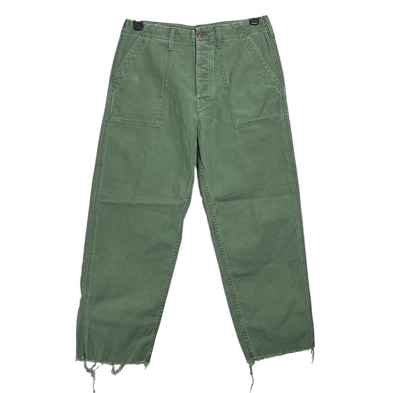 MOTHER MOTHER Private Ankle Jean Green High Rise Size 30 Size 30" / US 8 / IT 44 - 1 Thumbnail