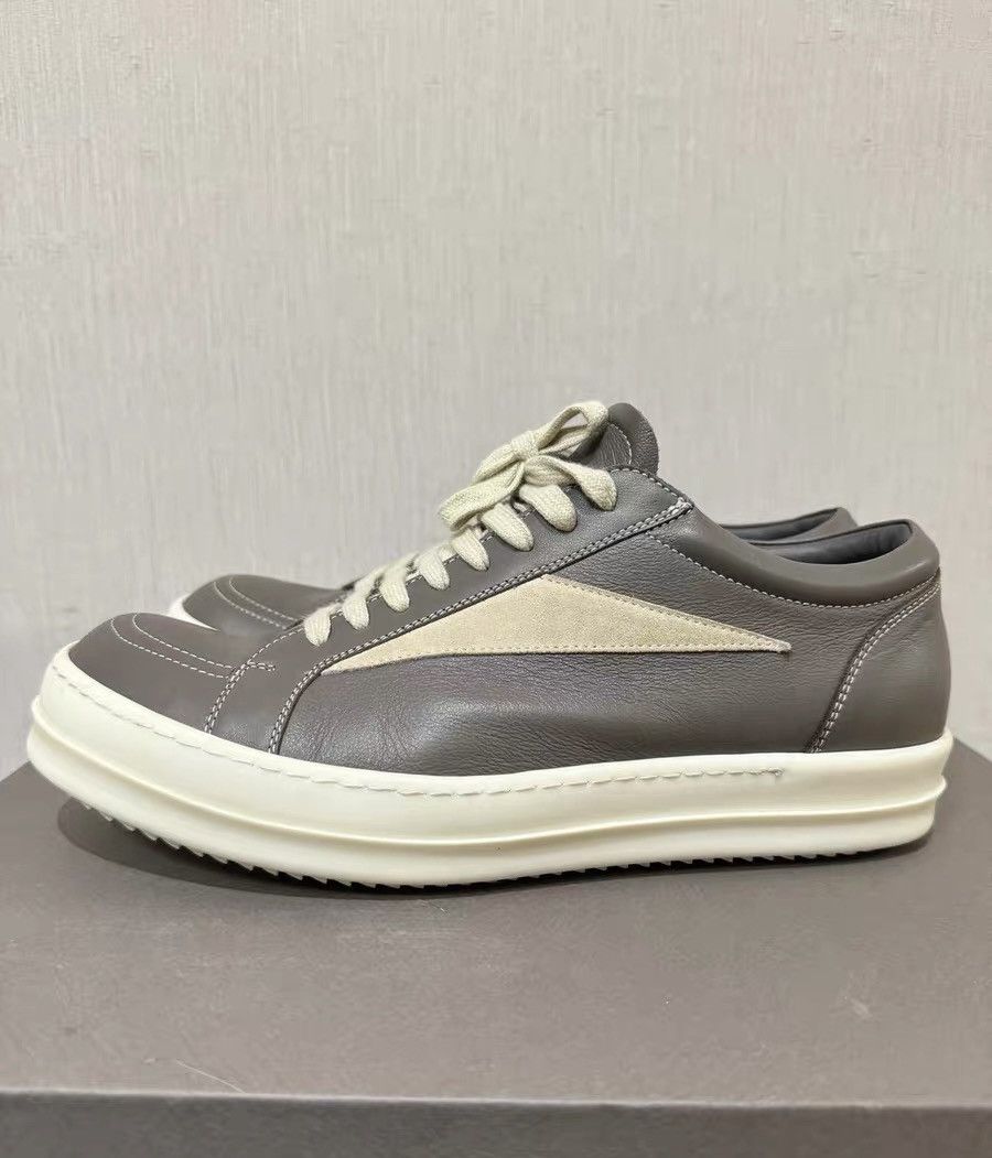 Rick Owens Rick Owens RO 25AW Mainline Leather Low-Top Sneakers Size US 8.5 / EU 41-42 - 2 Thumbnail