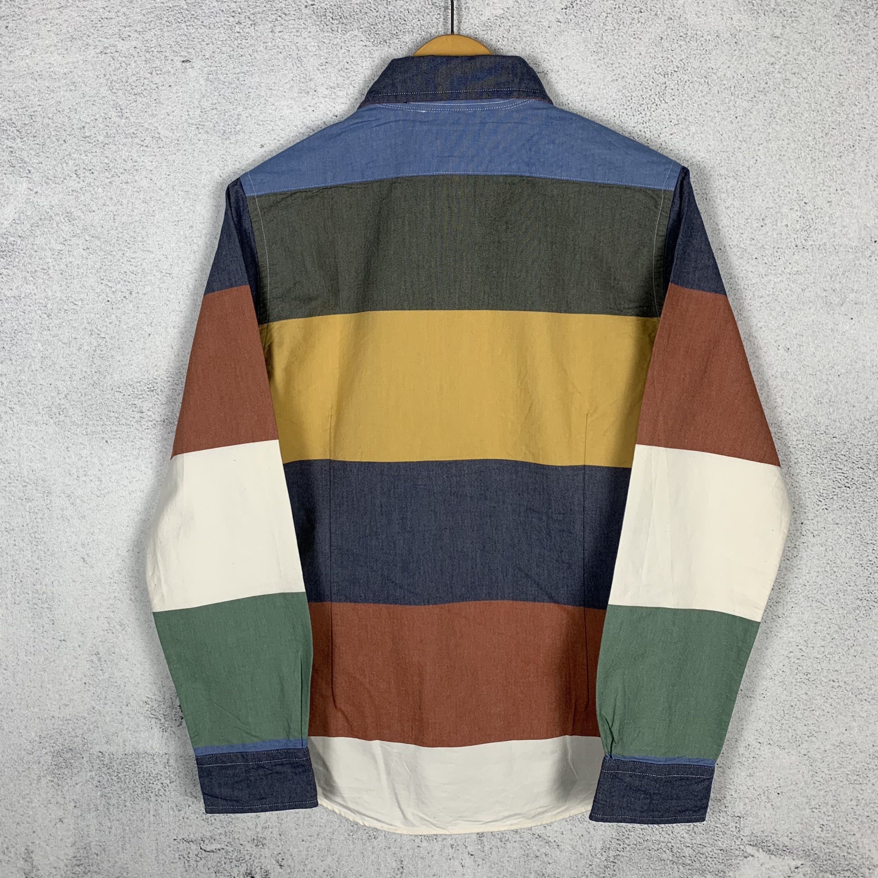 Nigel Cabourn Nigel Cabourn Stripe Shirt Size US S / EU 44-46 / 1 - 2 Thumbnail