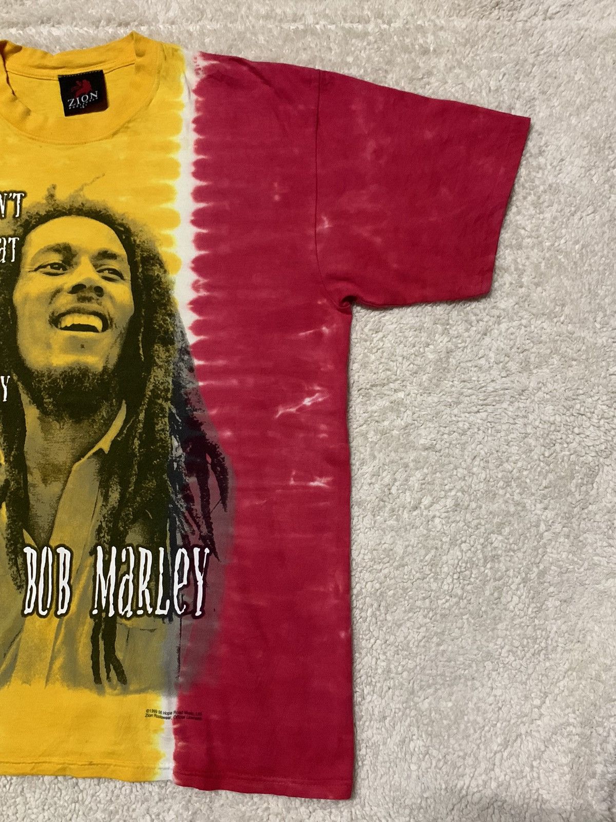 Band Tees × Bob Marley × Vintage Bob Marley Band Vintage 90s Size US L / EU 52-54 / 3 - 3 Thumbnail