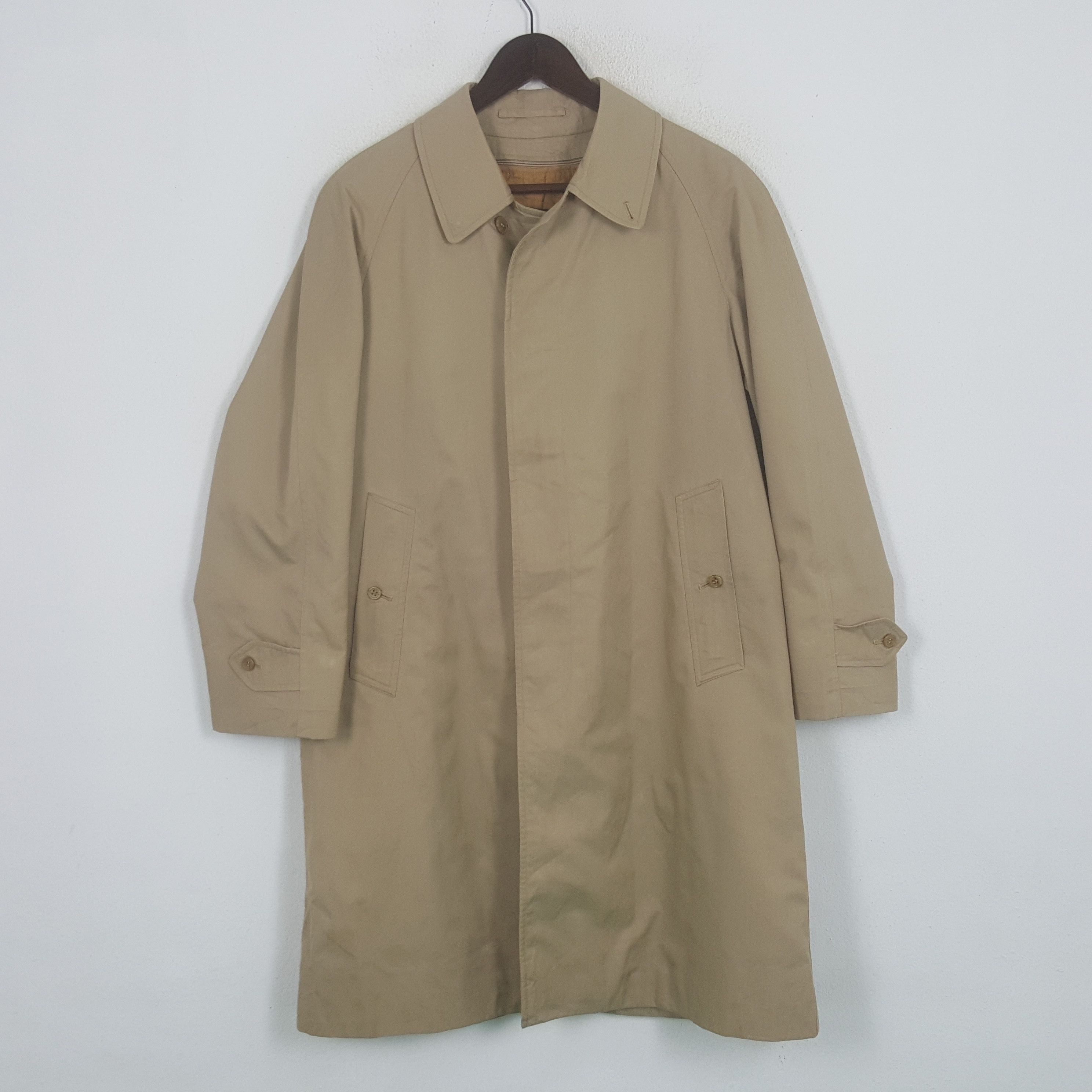 Vintage Burberrys Nova Check Lining Trench Coat